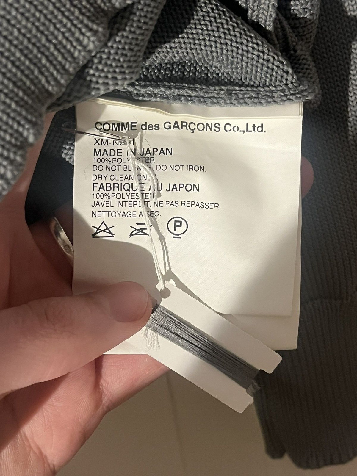 Comme des Garcons Homme Plus S/S 2004 CDG Homme Plus v-neck knit Size US M / EU 48-50 / 2 - 5 Thumbnail