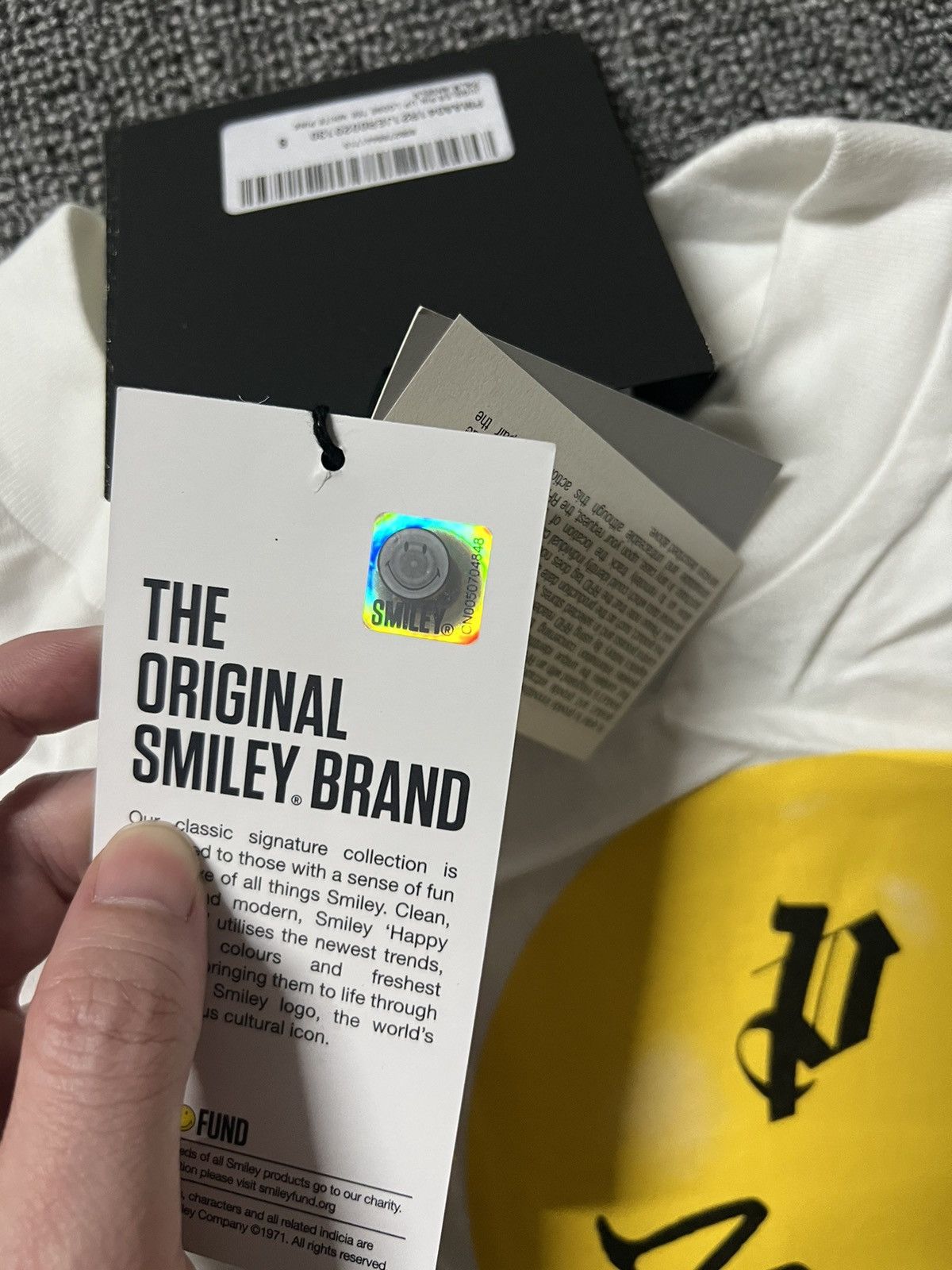 Palm Angels 「retail€449」Brand new palm angels x smiley tee shirt Size US L / EU 52-54 / 3 - 7 Thumbnail