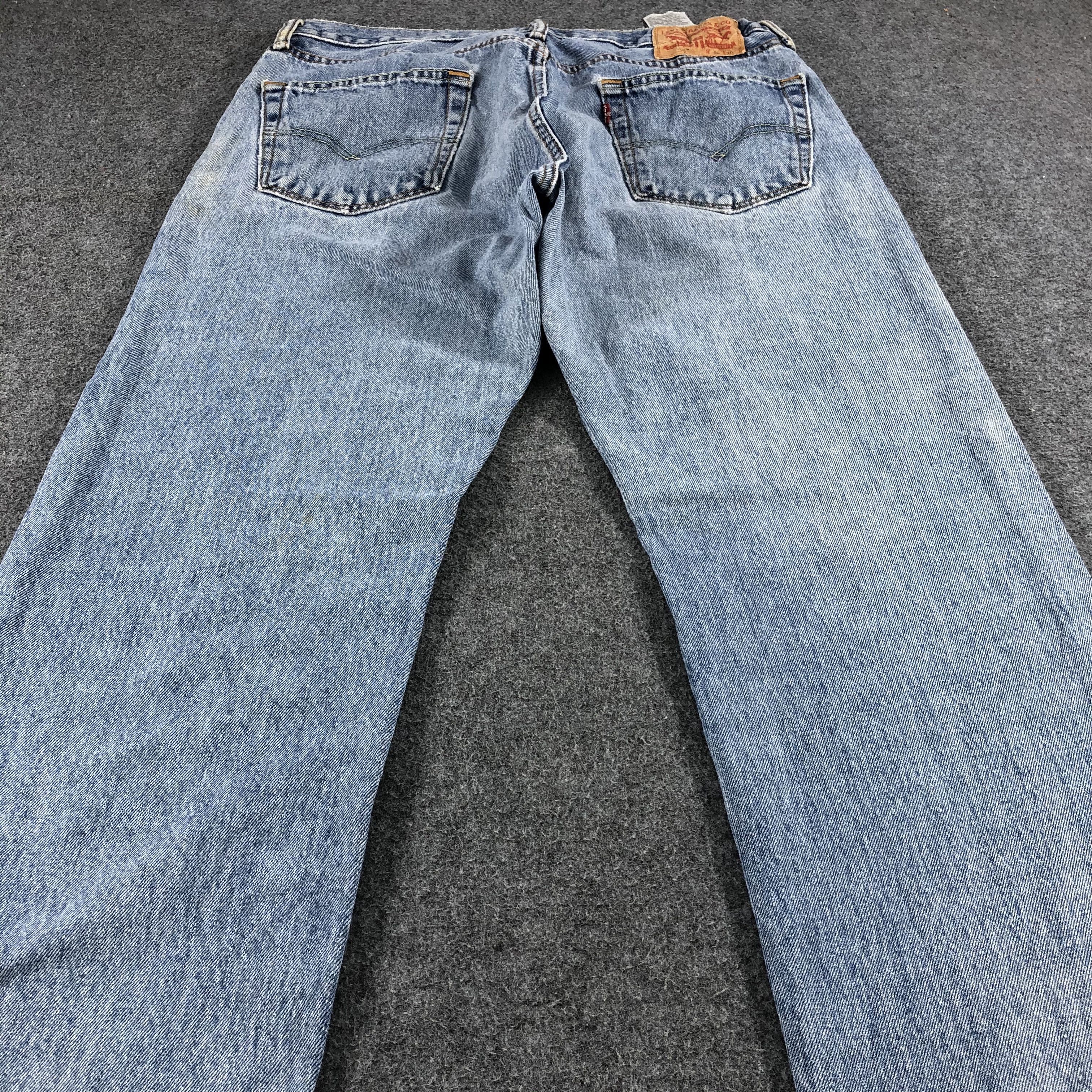 Levi's Vintage Light Wash Levis 505 Jeans- J1338 Size US 34 / EU 50 - 4 Thumbnail