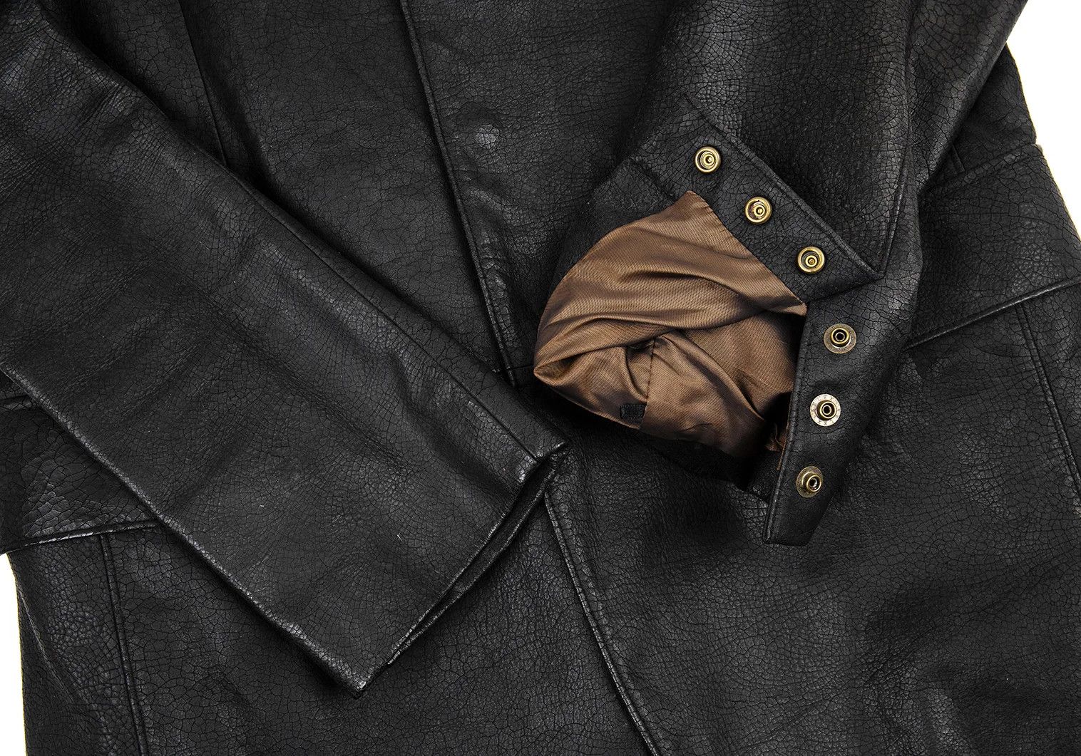 Jean Paul Gaultier Leather Jacket in Black Size 50 Size US M / EU 48-50 / 2 - 4 Thumbnail