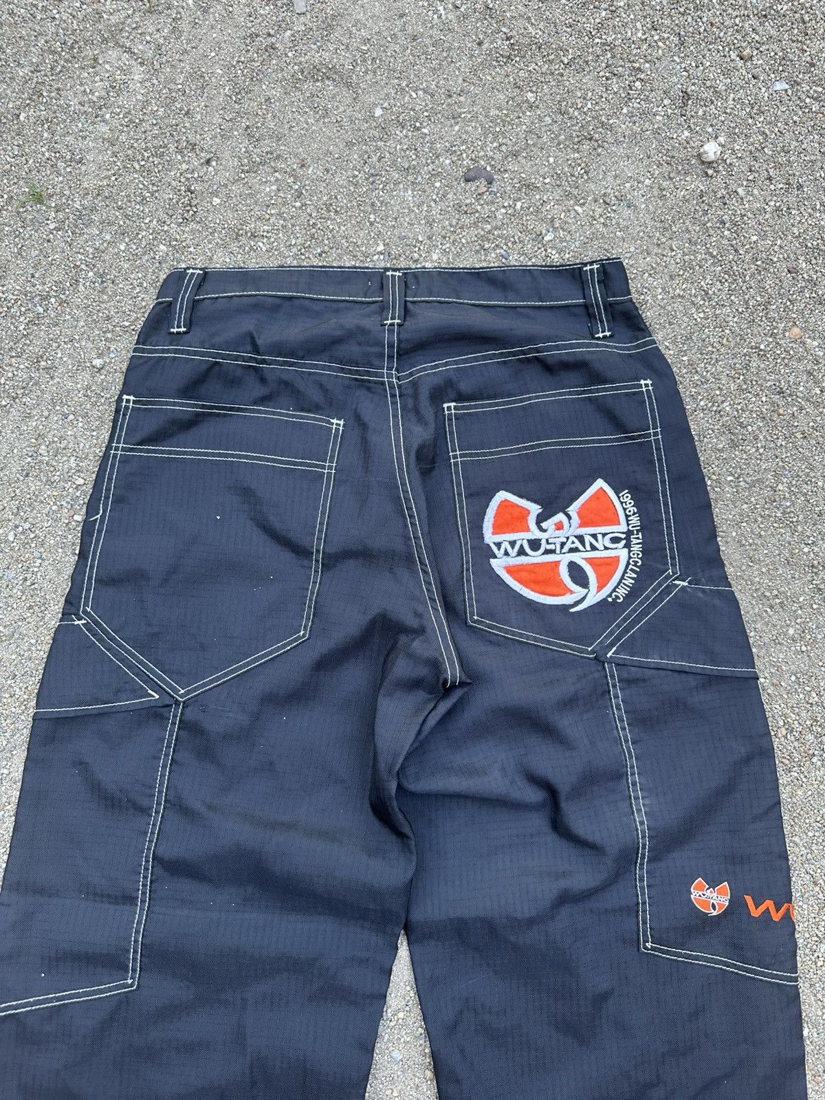 Wu-Tang Clan Vintage 90s WU -TANG CLAN Hip Hop Rap Baggy Size US 32 / EU 48 - 5 Thumbnail