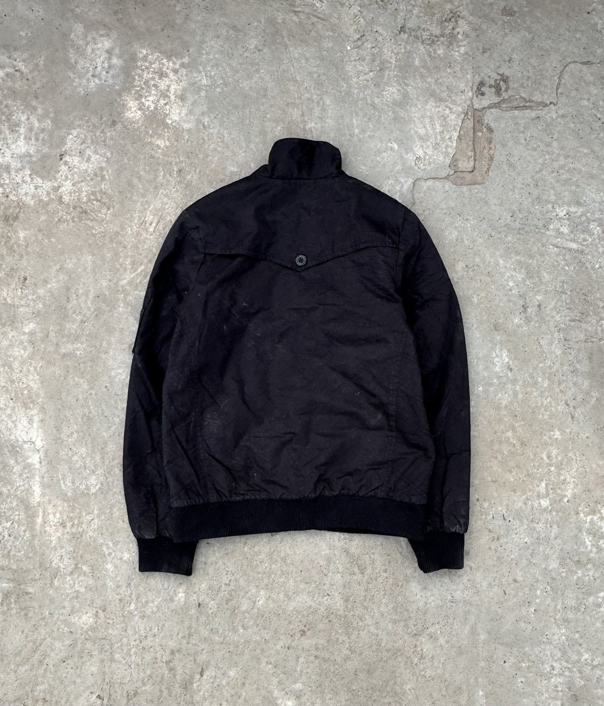 Edwin Vintage Y2K Edwin Archival Black Utility Bomber Jacket Size US M / EU 48-50 / 2 - 4 Thumbnail