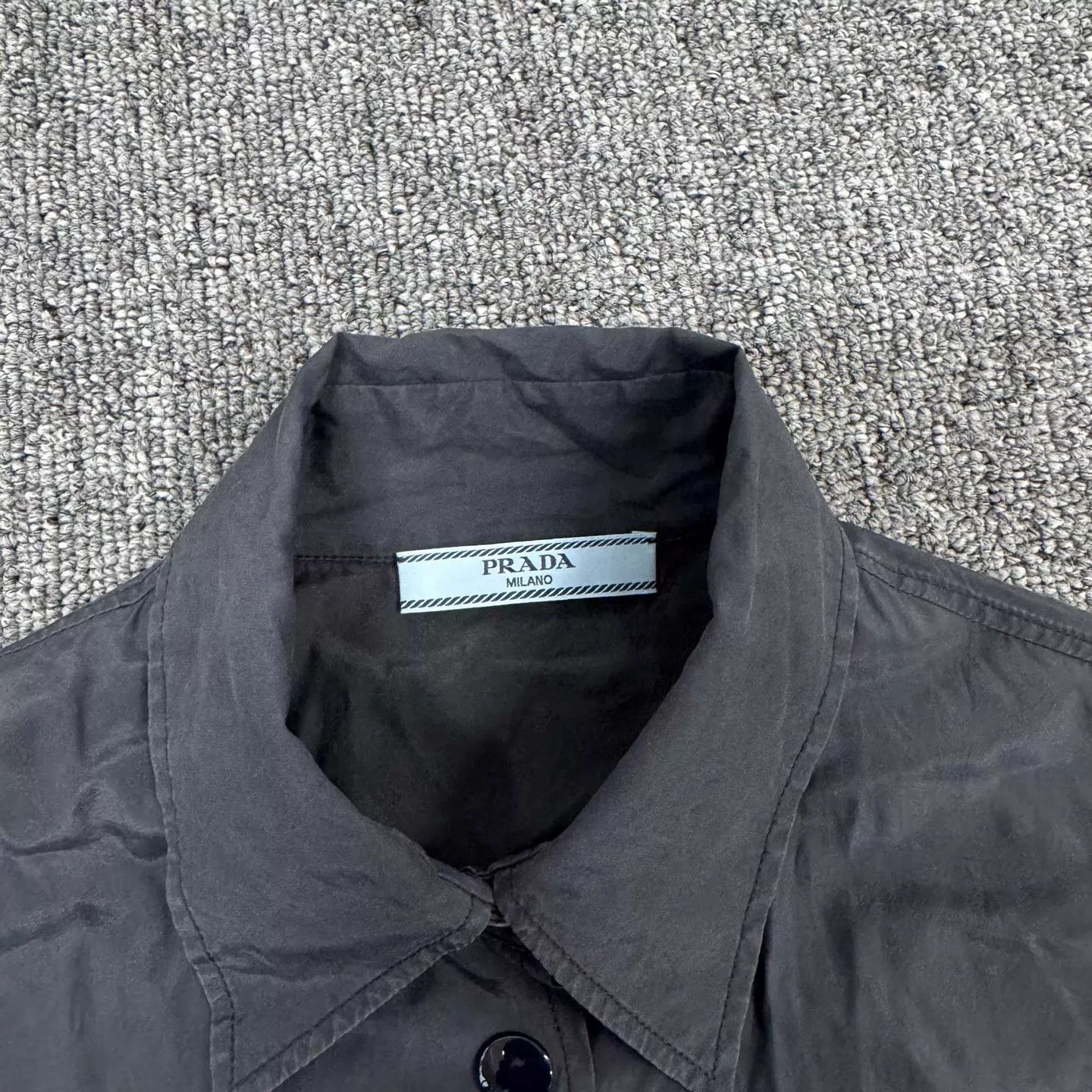 Prada Prada logo color blocked short shirt-jacket 40 Size S / US 4 / IT 40 - 5 Thumbnail
