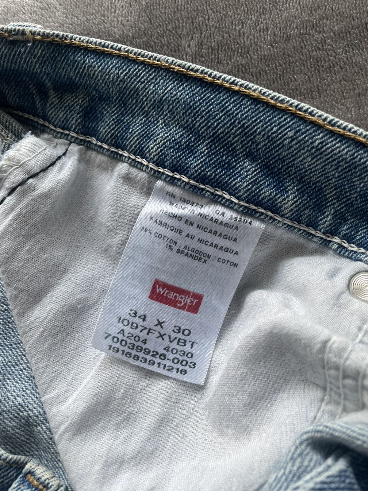 Wrangler Wrangler Comfort Fit Jeans Size US 34 / EU 50 - 4 Thumbnail