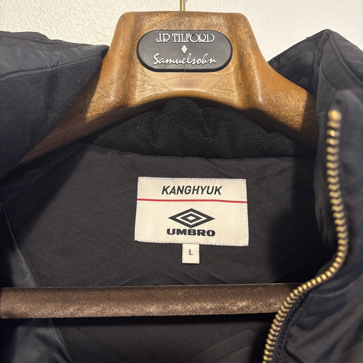 KANGHYUK Kanghyuk x Umbro Black Puffer Jacket Size US L / EU 52-54 / 3 - 4 Thumbnail