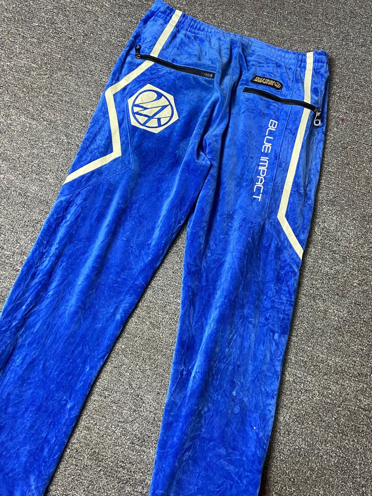 Japanese Brand Vintage 24karats Blue Impact Trousers (151) Size US 31 - 2 Thumbnail