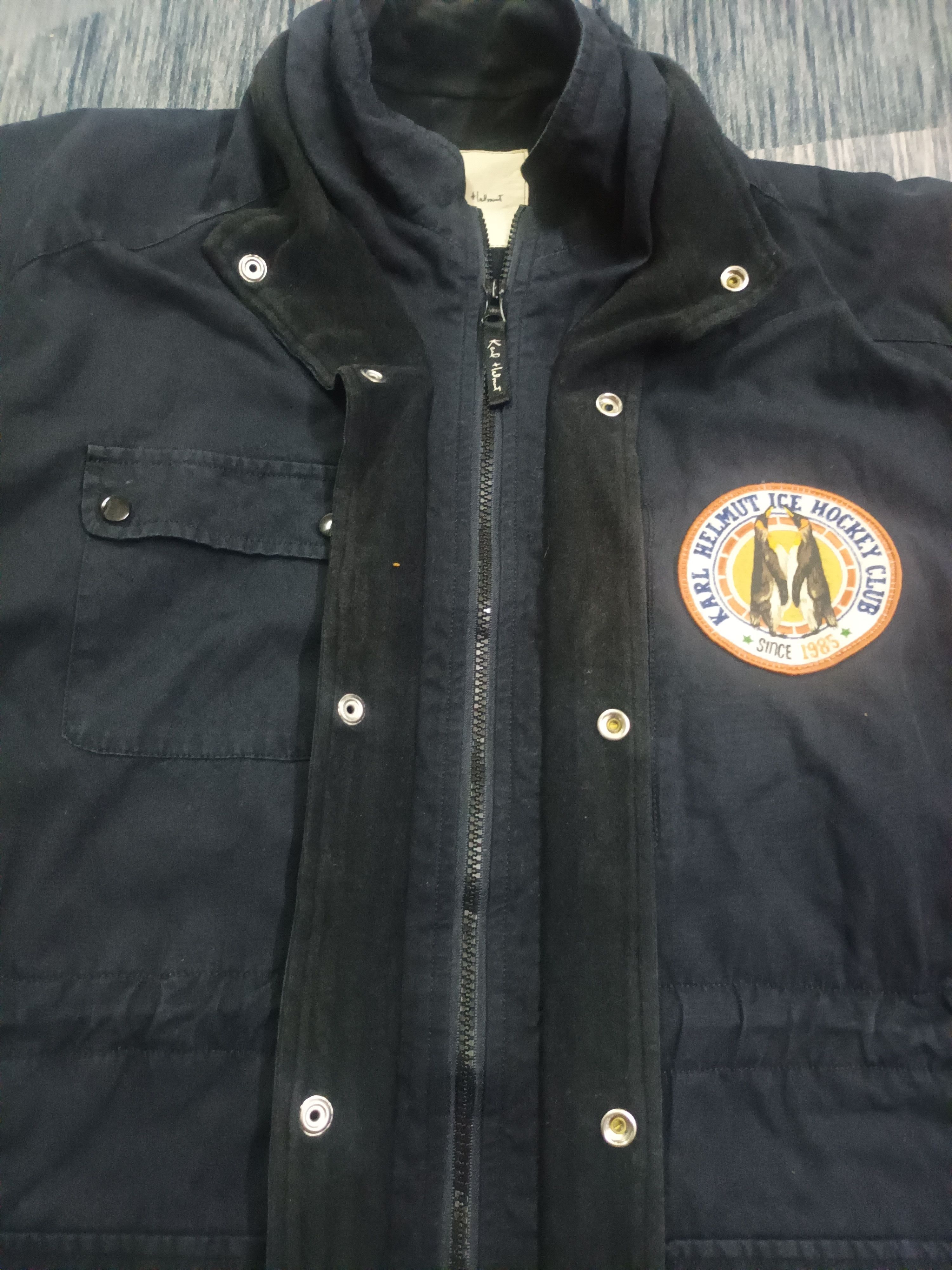 Karl Helmut 🔥 KARL HELMUT ICE HOCKEY CLUB JACKET 🔥 Size US XXL / EU 58 / 5 - 8 Thumbnail