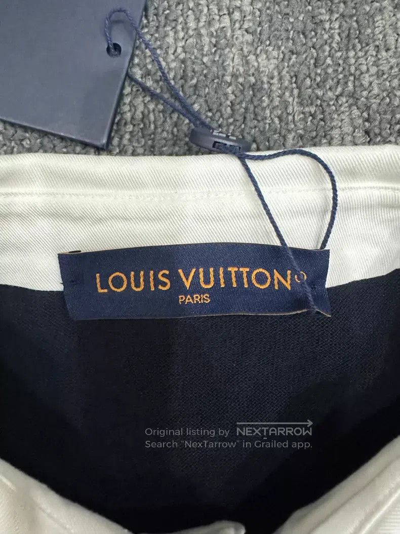 Louis Vuitton Louis Vuitton Blue short-sleeved polo shirt Size US S / EU 44-46 / 1 - 4 Thumbnail