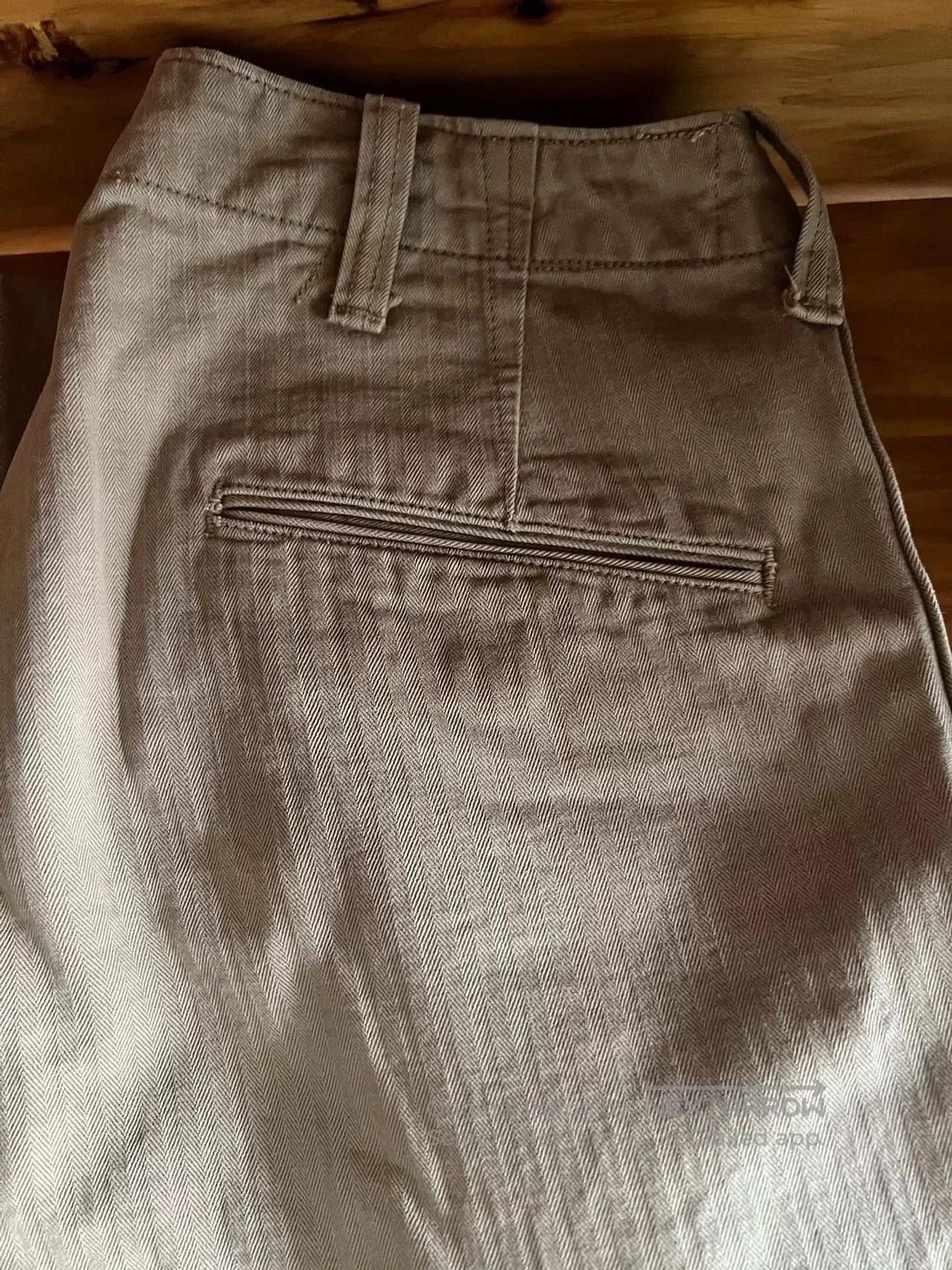FREEBIRD vintage khaki military style pants. Size US 32 / EU 48 - 9 Thumbnail