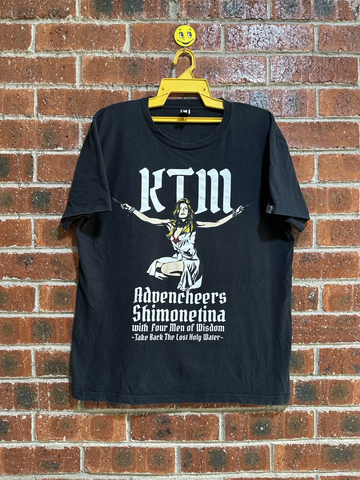 Band Tees × Japanese Brand × Vintage Vintage Ktm Adventure Tour Shimonetina Faded Tee Size US L / EU 52-54 / 3 - 1 Thumbnail