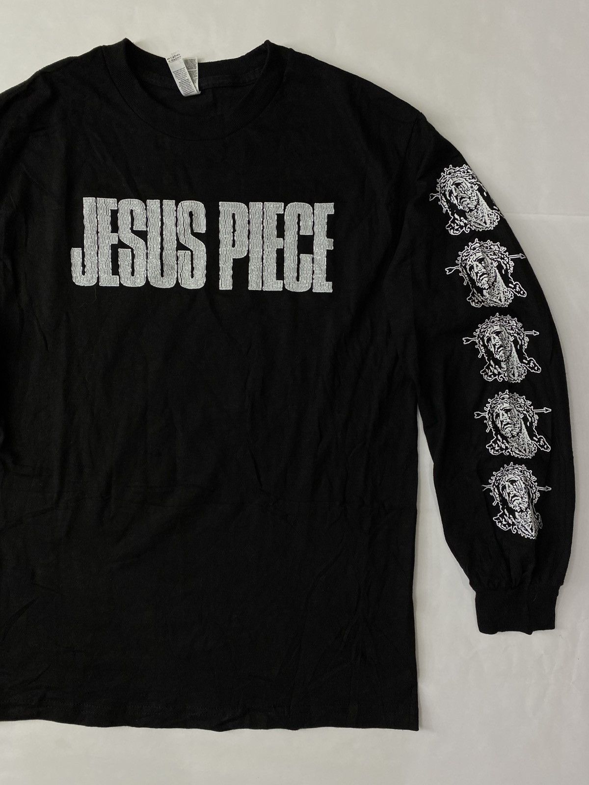 Band Tees × Vintage JESUS PIECE LONG SLEEVE TEE. Size US M / EU 48-50 / 2 - 2 Thumbnail