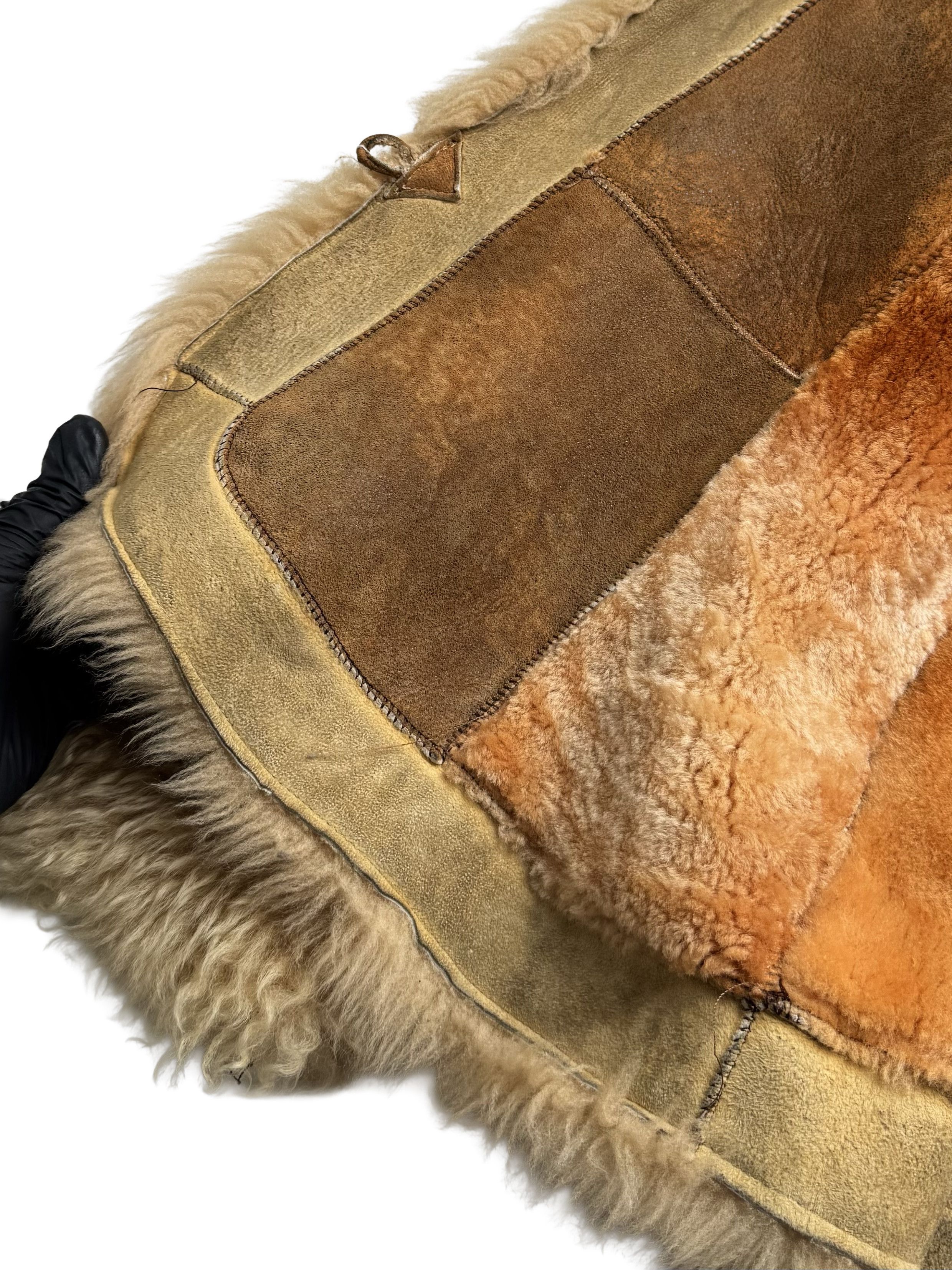 Vintage Vintage Real Sheepskin Hooded Jacket Size L / US 10 / IT 46 - 11 Thumbnail