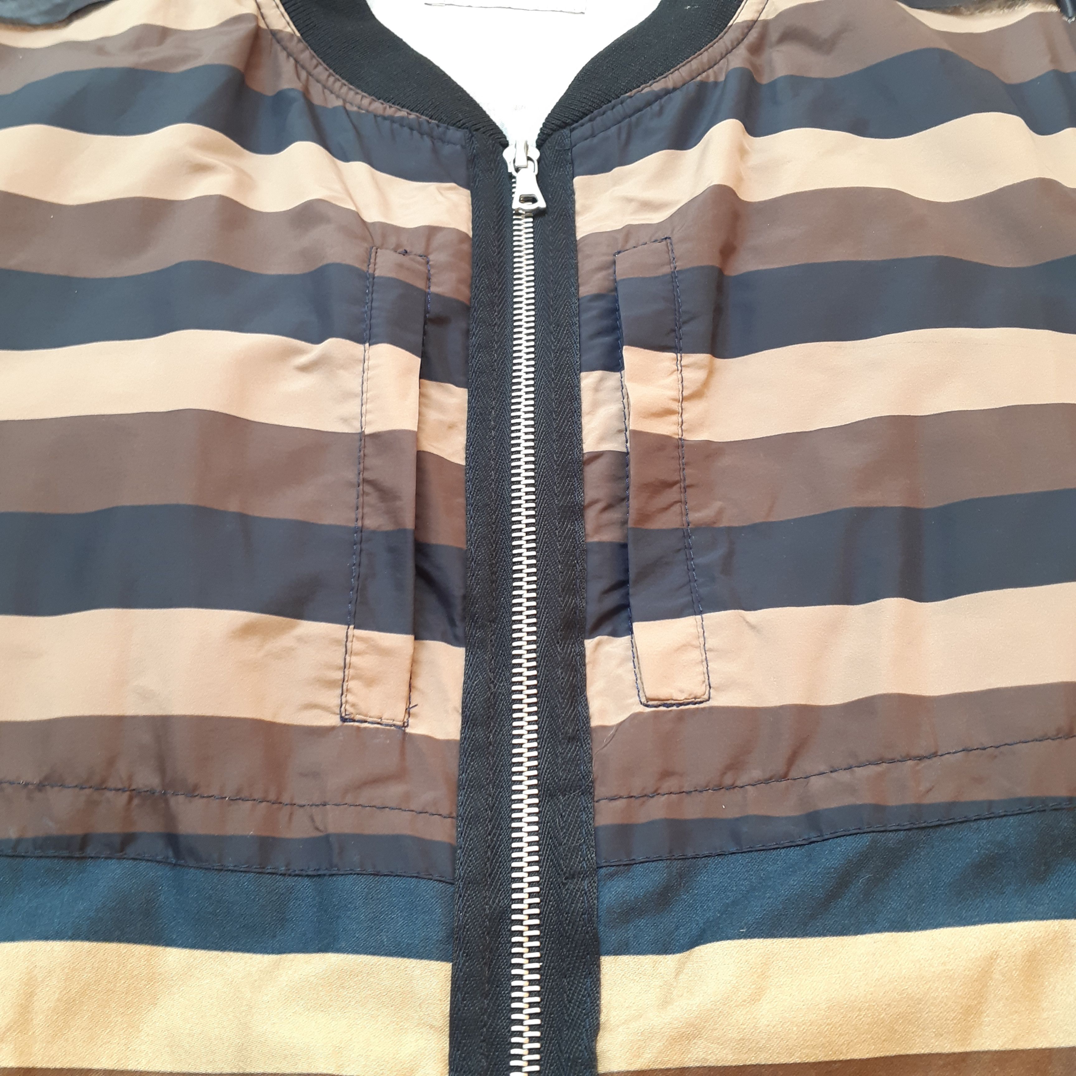 Dries Van Noten Dries Van Noten Striped 2 layer Jacket Size S / US 4 / IT 40 - 4 Thumbnail