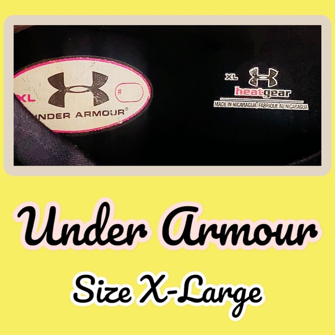 Under Armour Men's Black Short-Sleeve Athletic Logo Tee | Size X-Large | Size US XL / EU 56 / 4 - 5 Thumbnail