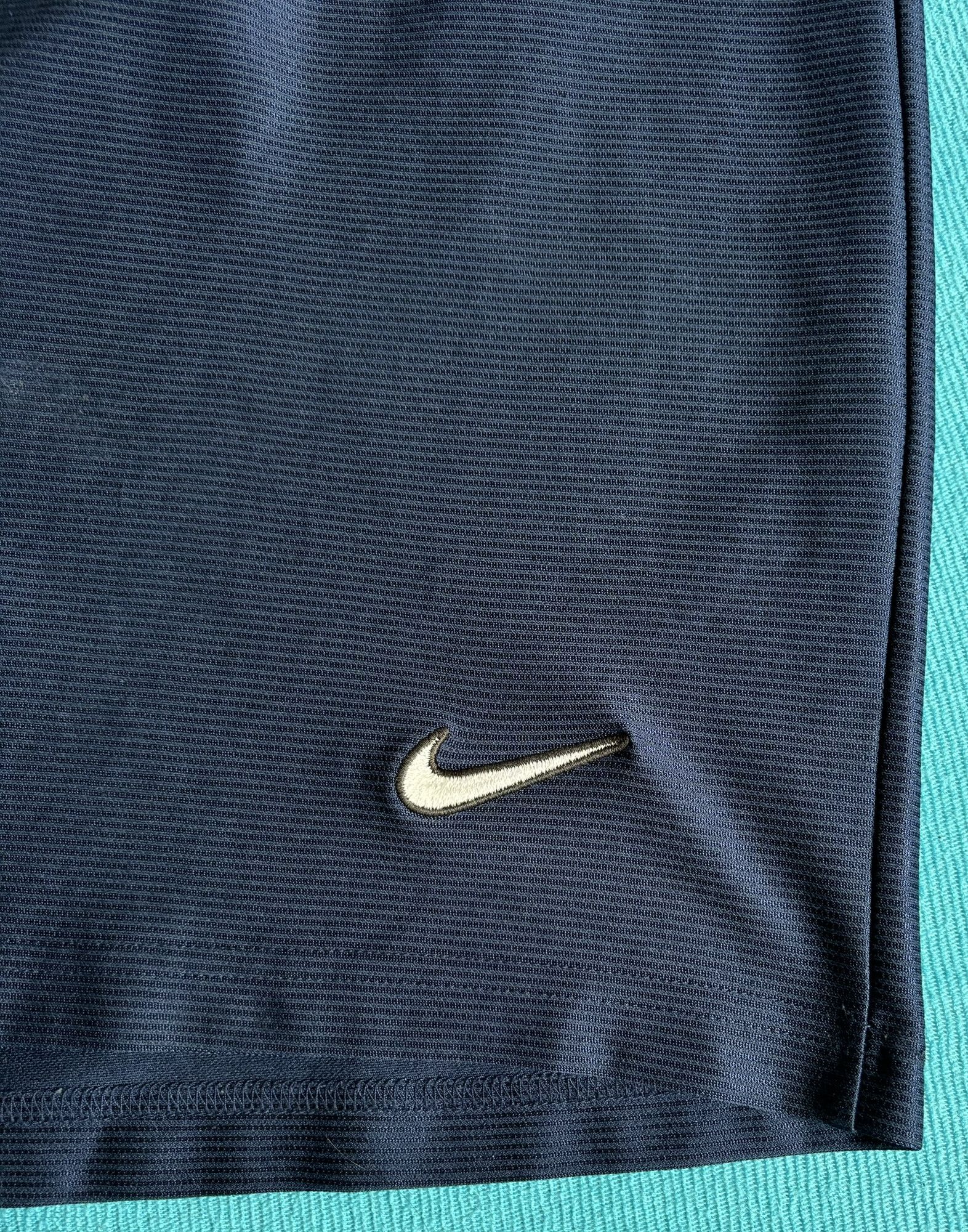 Nike × Vintage Nike vintage sports shorts 96/99 black tag sizes. L Size US 35 - 6 Thumbnail