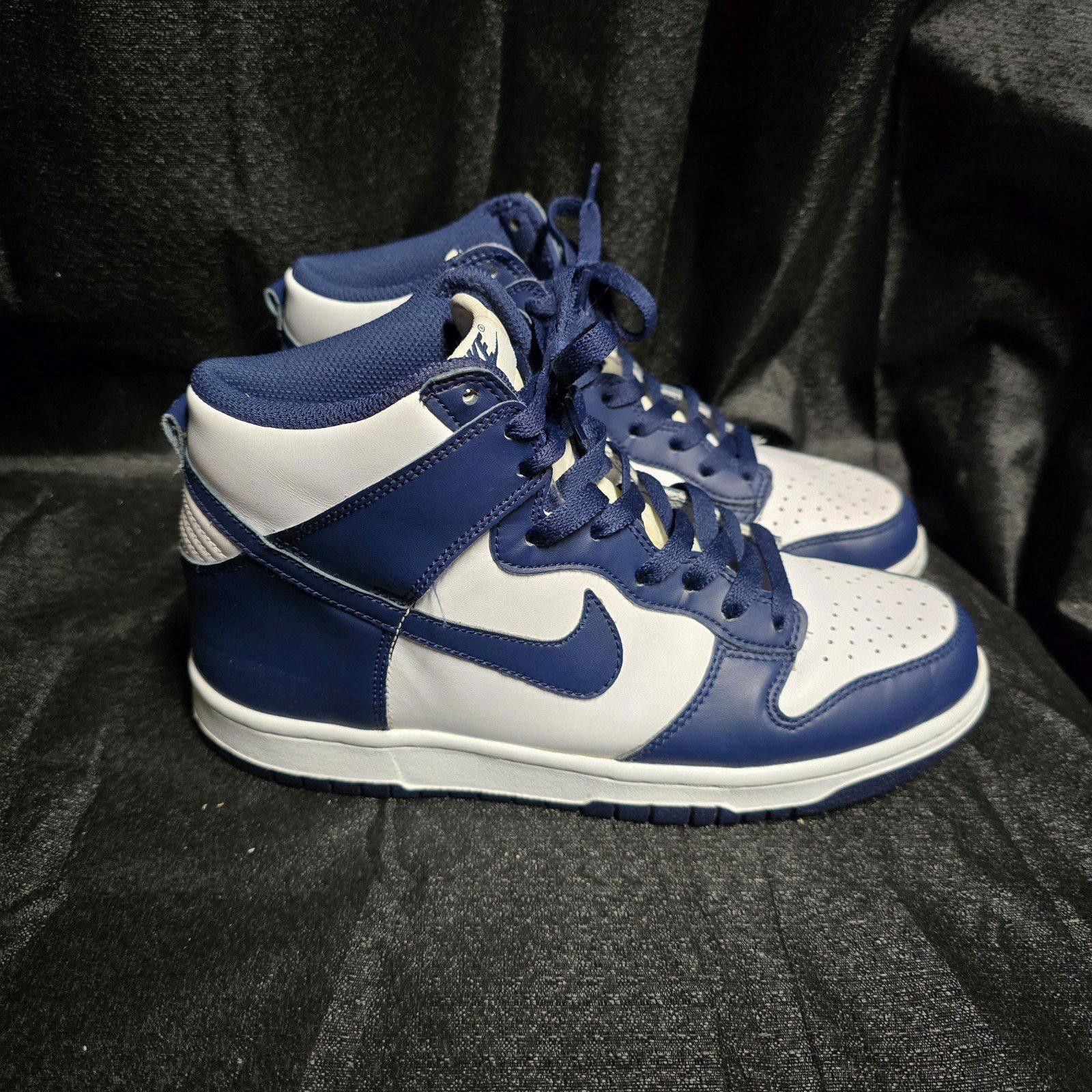 Nike Nike Dunk High GS ‘Midnight Navy’ Size 7Y 8.5W DB2179-104 Size US 7 / EU 40 - 1 Thumbnail