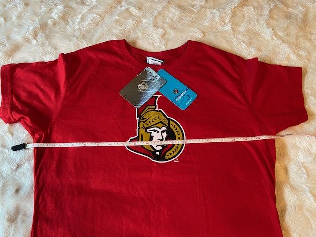 NHL RbK Reebok Ottawa Senators Spezza No 19 T-Shirt NWT Size XL / US 12-14 / IT 48-50 - 5 Thumbnail