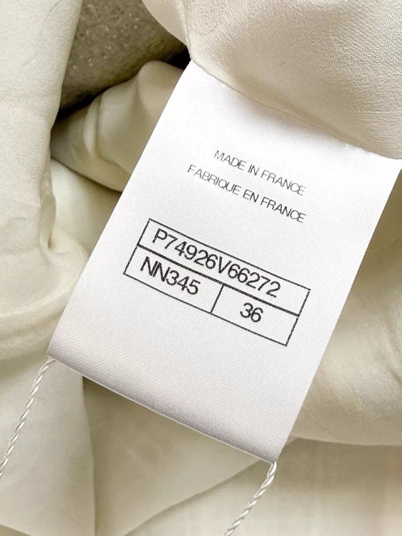 Chanel Chanel Thin flash round collar waist silver flash dress ja Size XS / US 0-2 / IT 36-38 - 6 Thumbnail