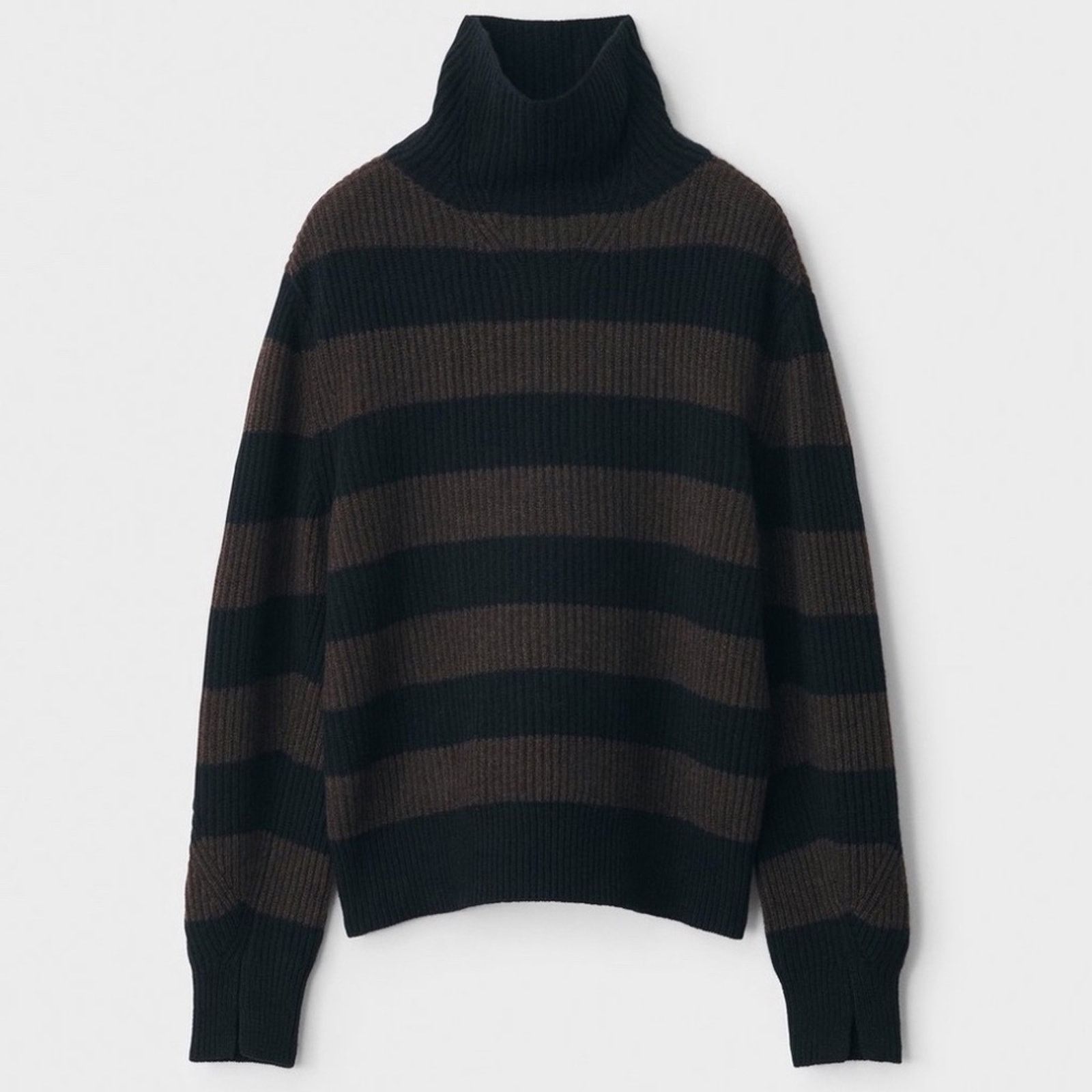 Rag & Bone Pierce Cashmere Wide Striped Turtleneck Sweater - Rag&Bone Size S / US 4 / IT 40 - 6 Thumbnail