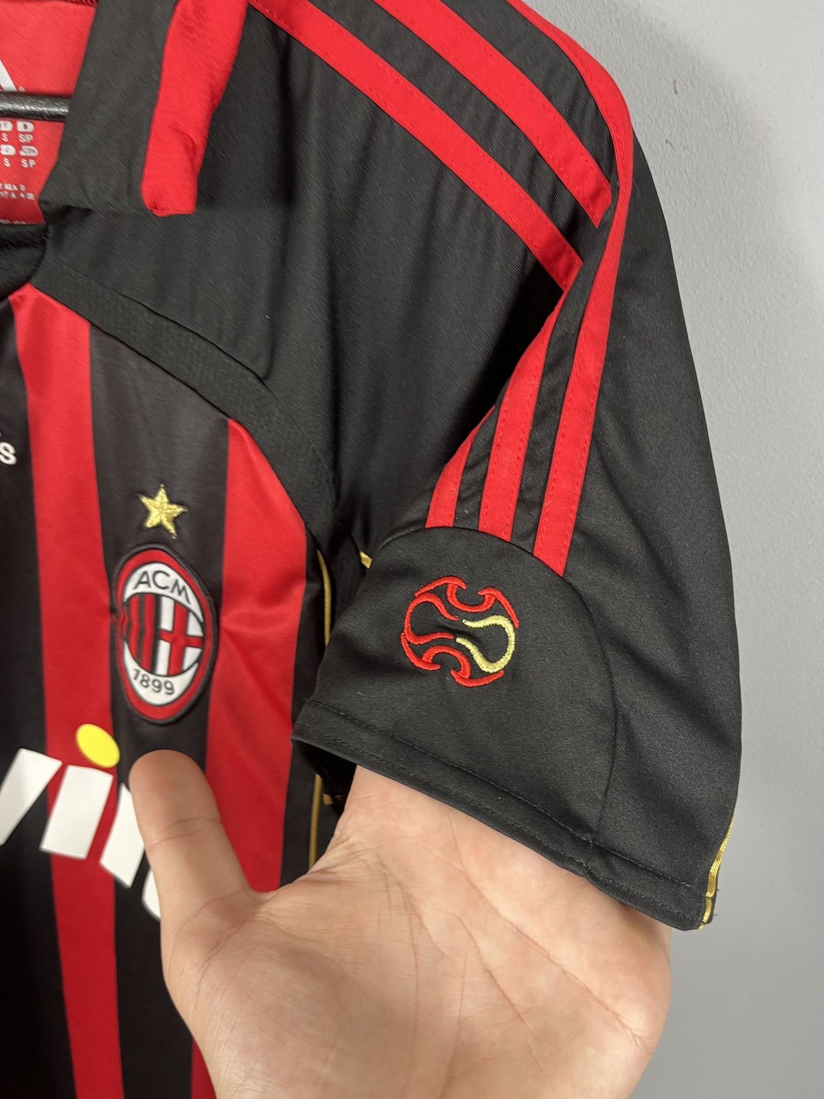 Adidas Vintage jersey 2006/07-AC Milan-Maldini-Red/Black Size US S / EU 44-46 / 1 - 9 Thumbnail