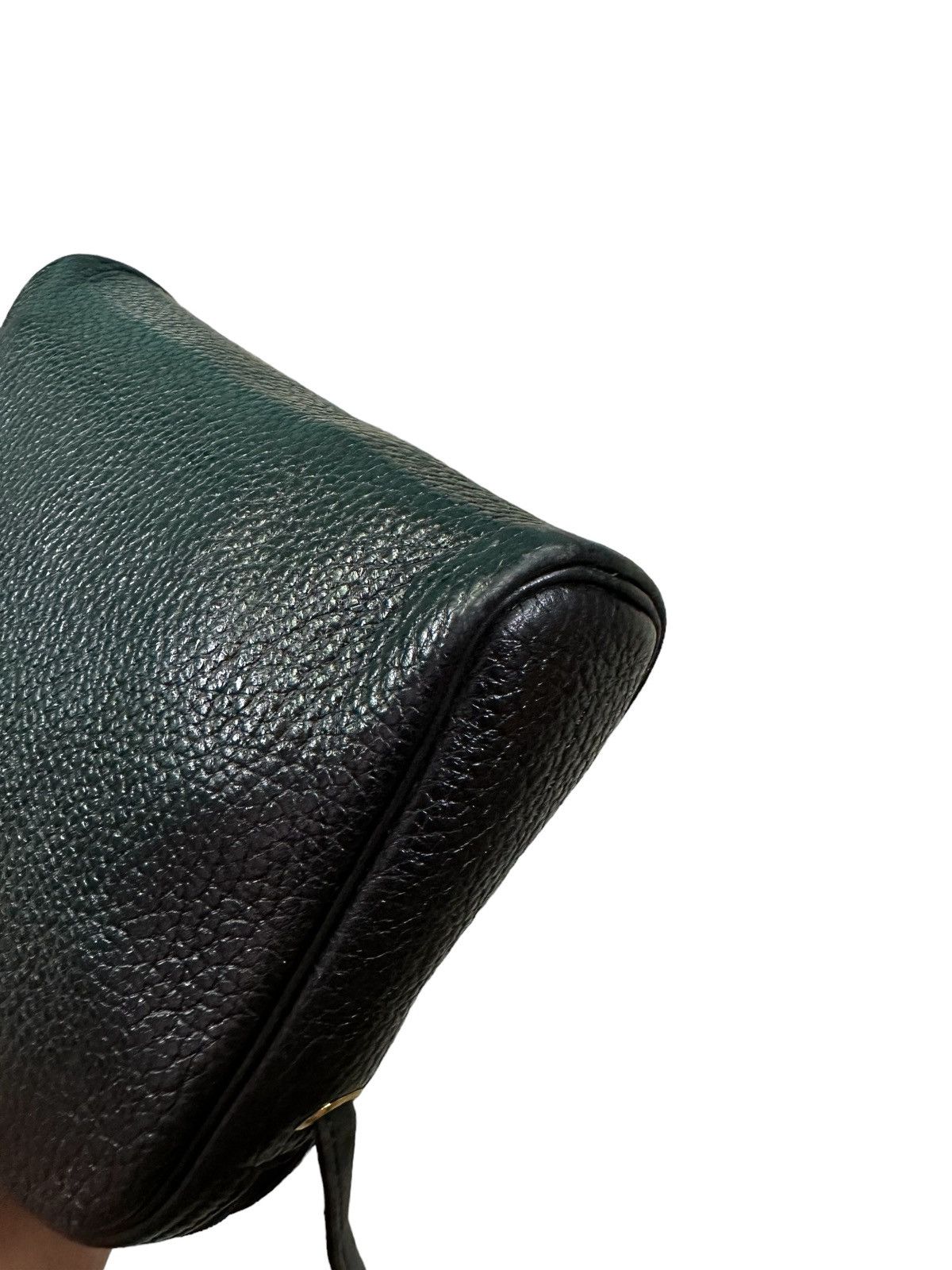 Dior AUTHENTIC VINTAGE CHRISTIAN DIOR BLACK LEATHER CROSSBODY BAG Size ONE SIZE - 8 Thumbnail