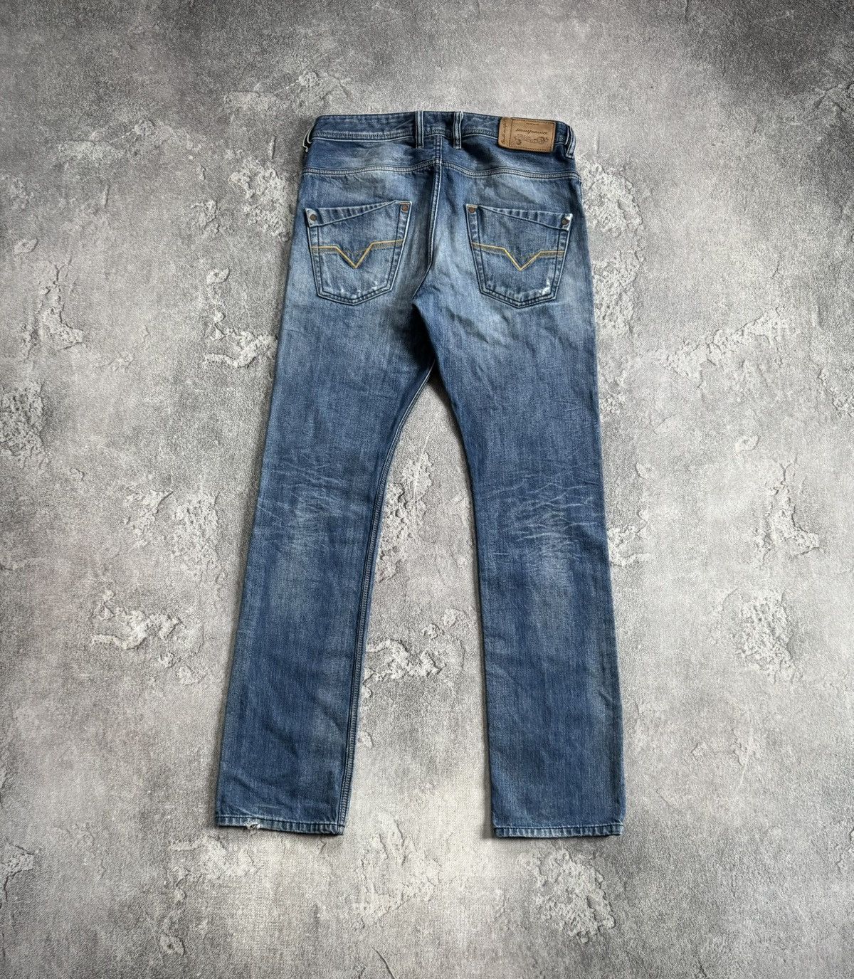 Diesel Diesel 29/32 Krooley distressed denim pants jeans trousers Size US 29 - 5 Thumbnail