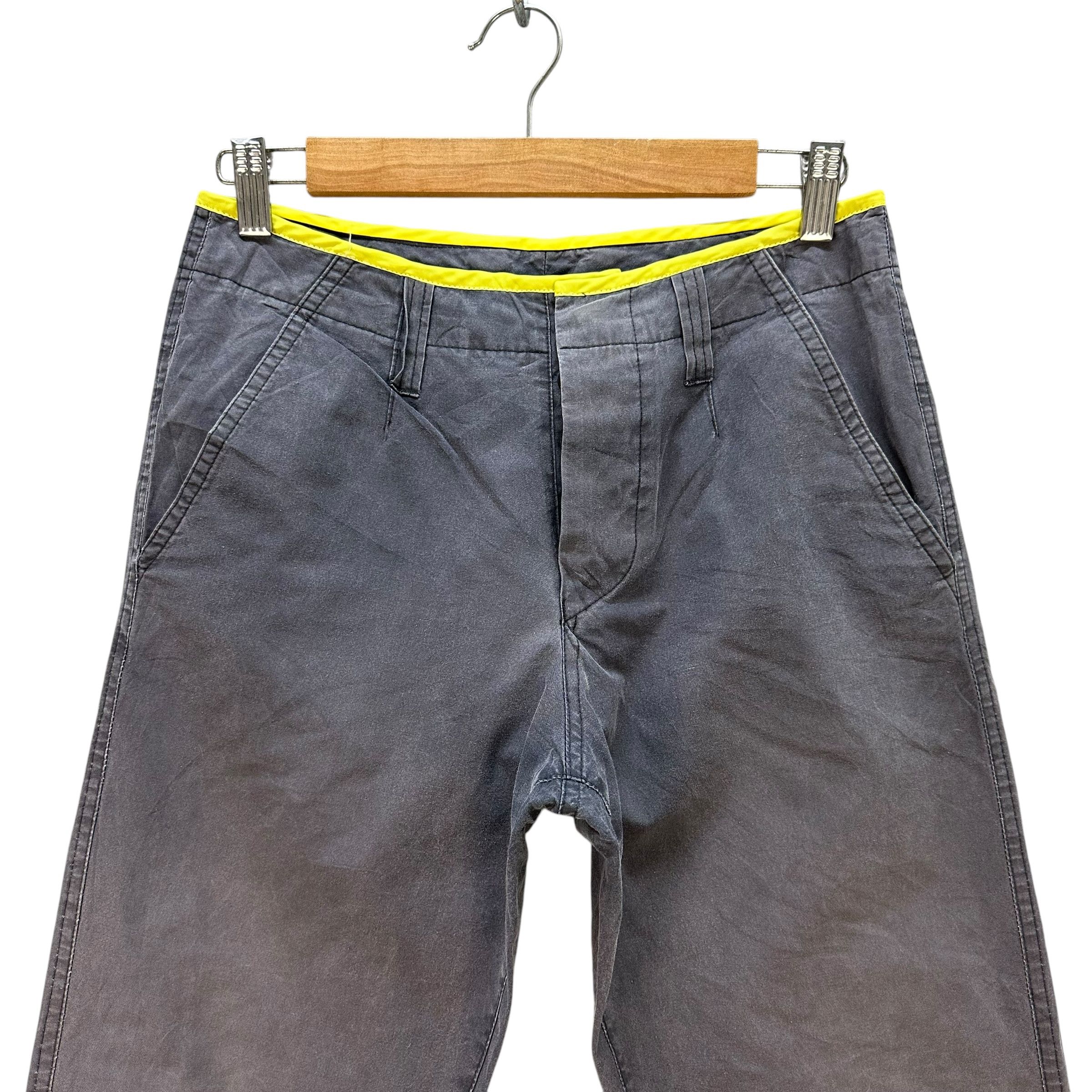 Helmut Lang Vintage Trashed HELMUT LANG Sun Faded Trousers W29 #A76-1819 Size US 29 - 2 Thumbnail