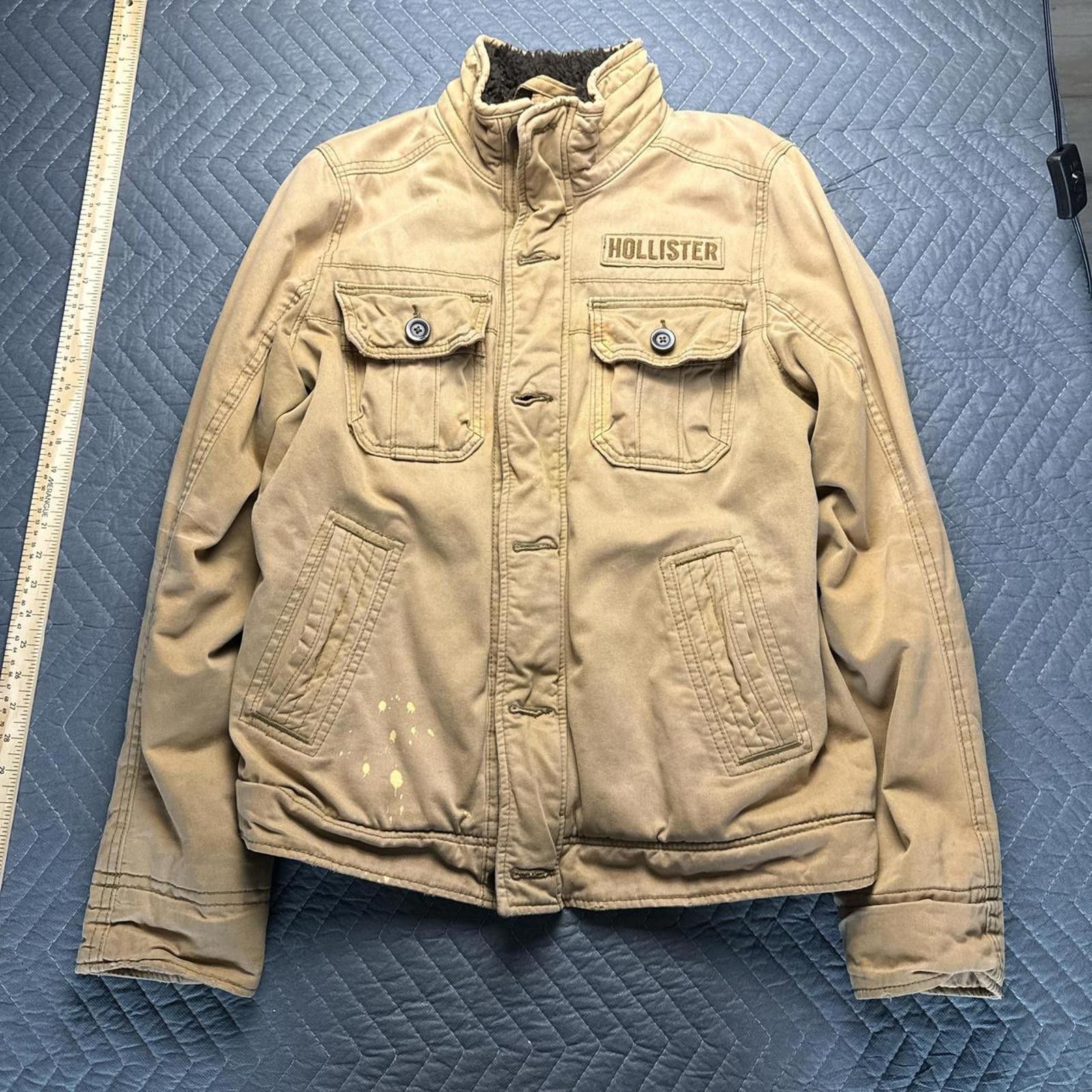 Other Y2K Hollister lined jacket mens medium Size US M / EU 48-50 / 2 - 2 Thumbnail