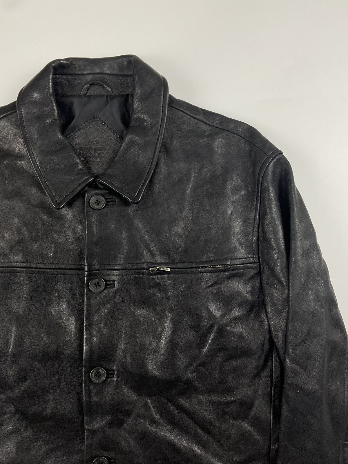Balenciaga Vintage Balenciaga Leather Jacket Size US L / EU 52-54 / 3 - 6 Thumbnail