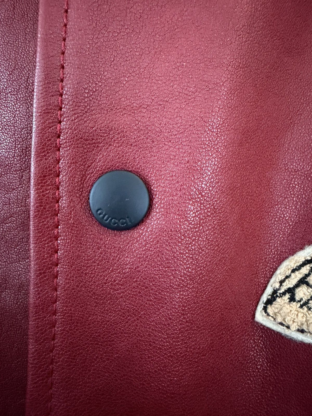 Gucci Gucci Blind For Love Leather Jacket Size US L / EU 52-54 / 3 - 4 Thumbnail