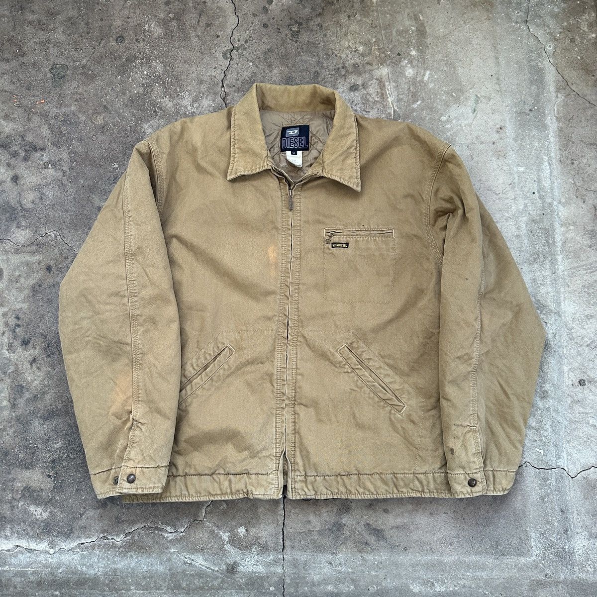 Diesel VINTAGE Y2K CROPPED DIesel MODULAR DETROIT BOMBER JACKET Size US XL / EU 56 / 4 - 1 Thumbnail