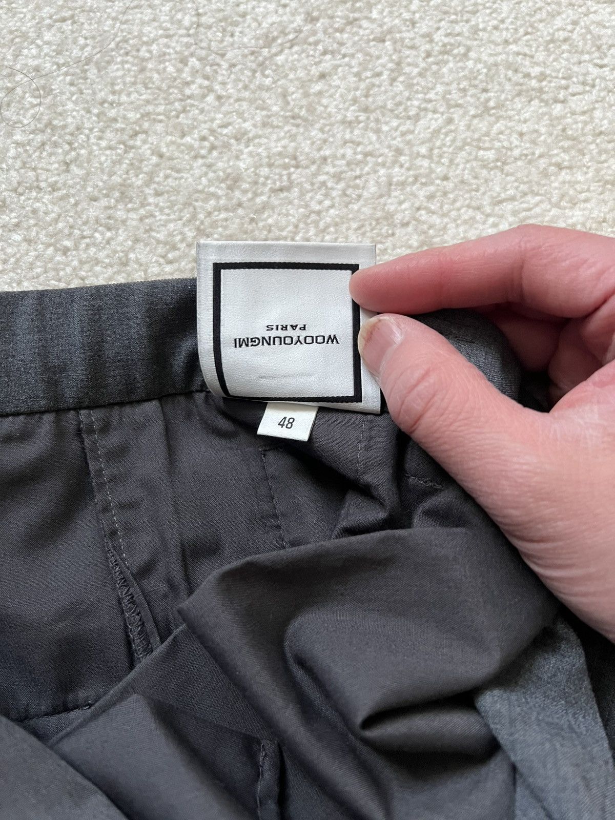 Wooyoungmi Wooyoungmi Trouser/Jogger Grey Size US 30 / EU 46 - 5 Thumbnail