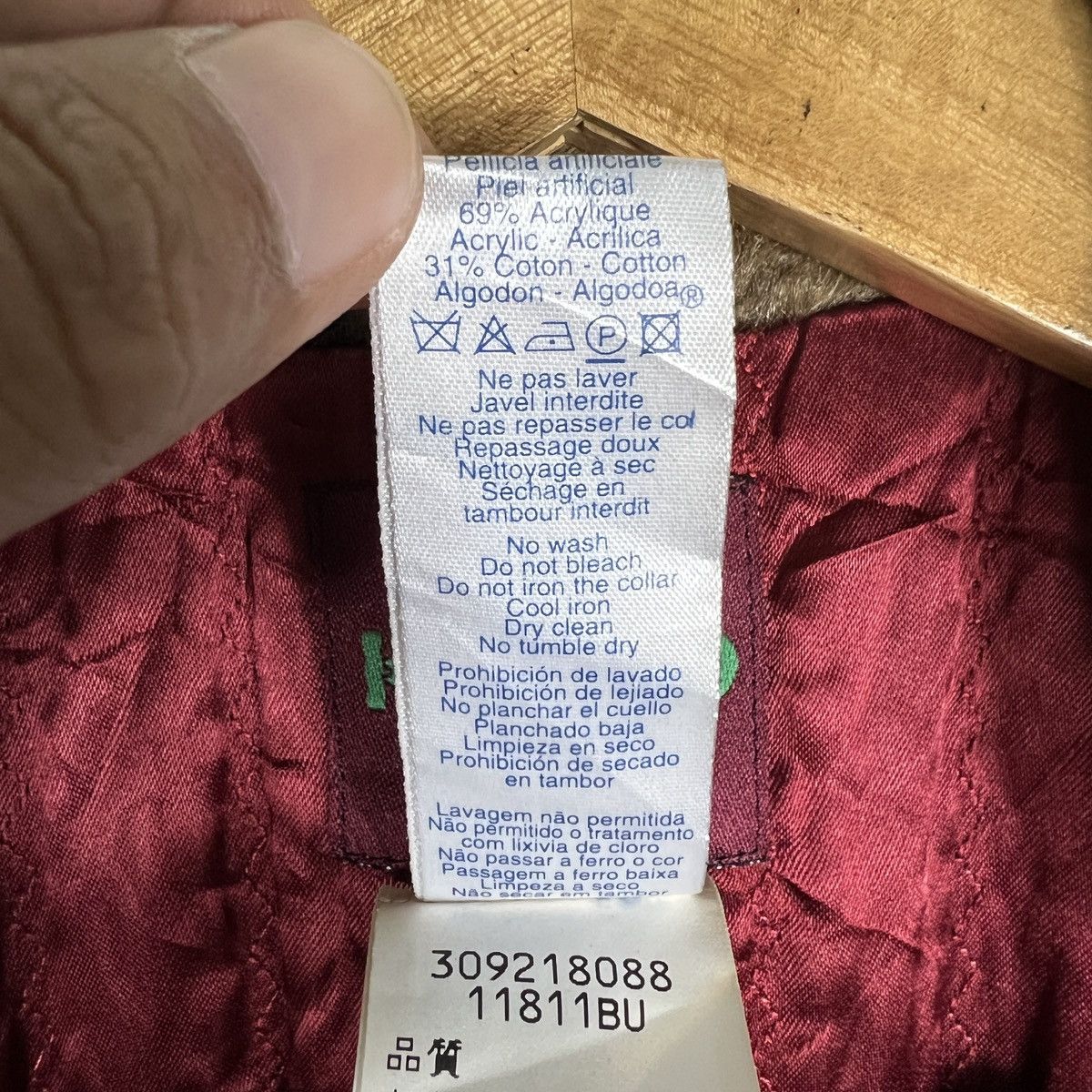 Kenzo Kenzo Paris Jacquard Coat With Faux Fur Made In France Size M / US 6-8 / IT 42-44 - 14 Thumbnail