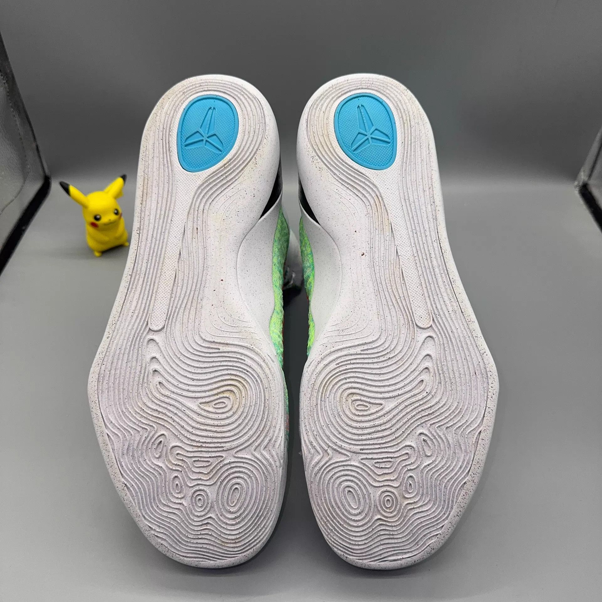 Nike Nike Kobe 9 White/Orange/Green 45 Size US 12 / EU 45 - 4 Thumbnail