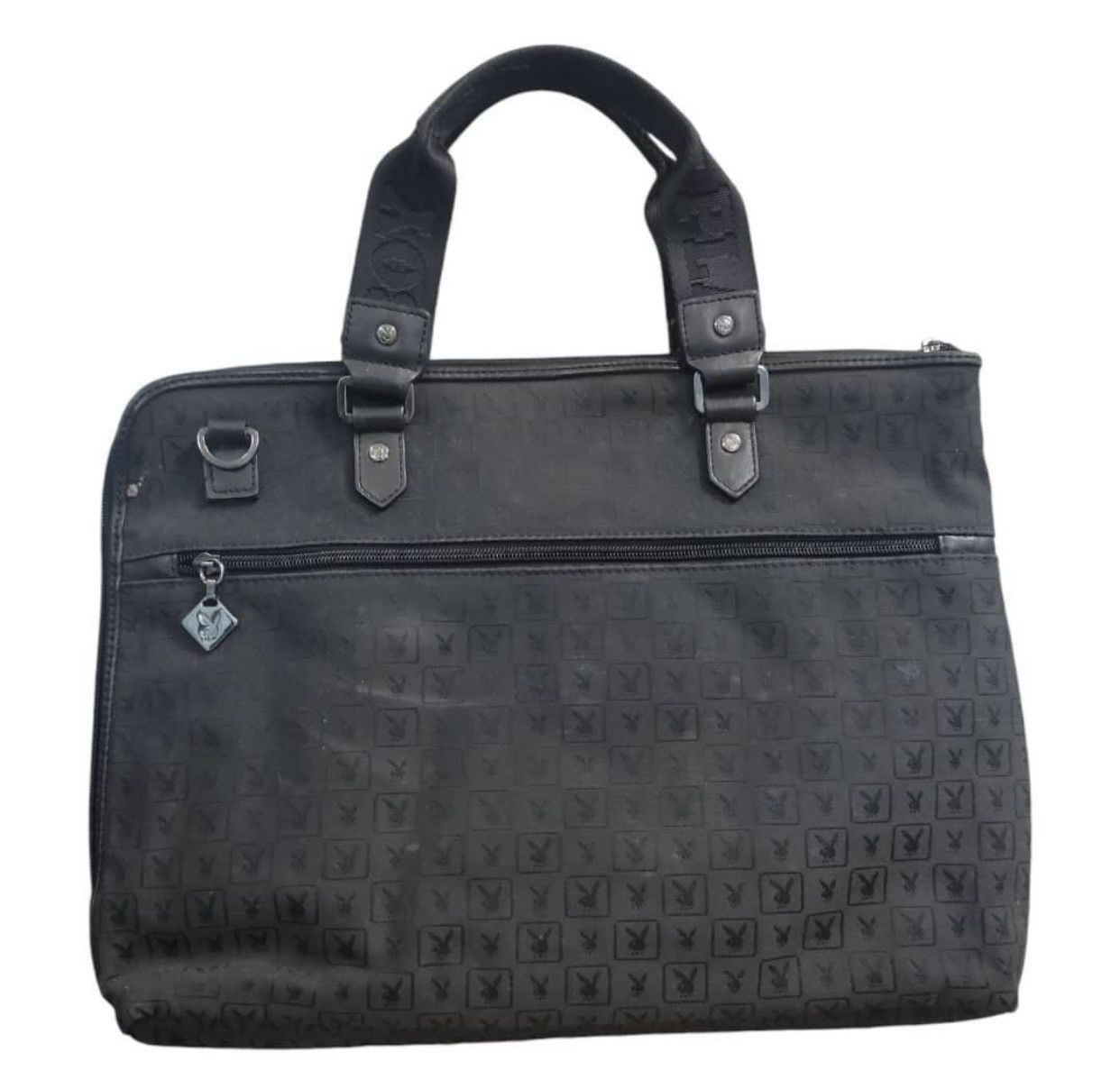 Playboy Playboy Monogram Briefcase / Shoulder Bag Size 34 - 2 Thumbnail