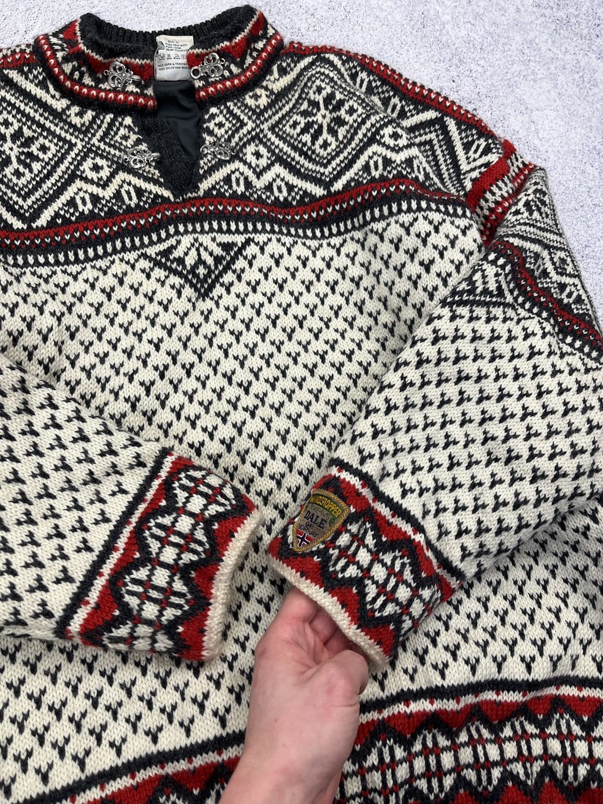Dale Of Norway Vintage Dale of Norway Sweater Cardigan Windstopper Rare Size US L / EU 52-54 / 3 - 9 Thumbnail