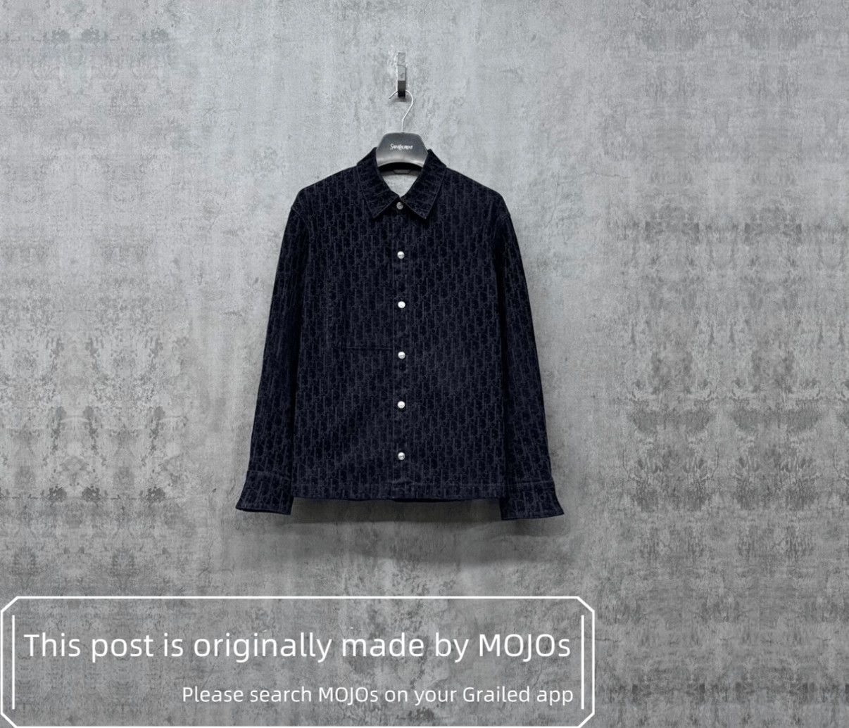 Dior Sz 44 Dior Monogram Velvet Jacket mojos798 Size US S / EU 44-46 / 1 - 1 Thumbnail
