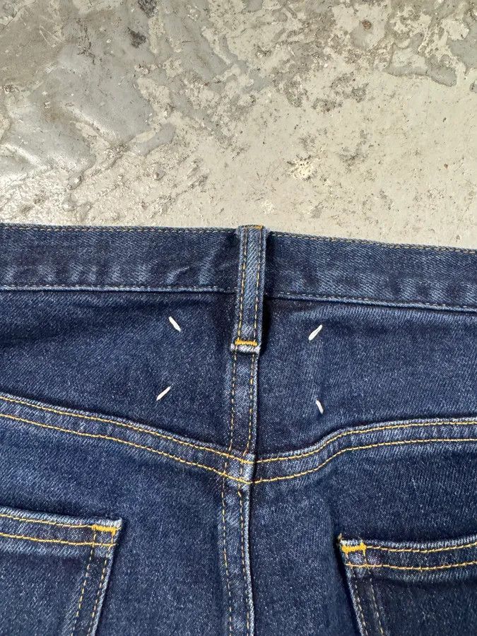 Maison Margiela × Vintage Aw2016 Maison Margiela Brut Denim Slim Jeans Size US 31 - 4 Thumbnail