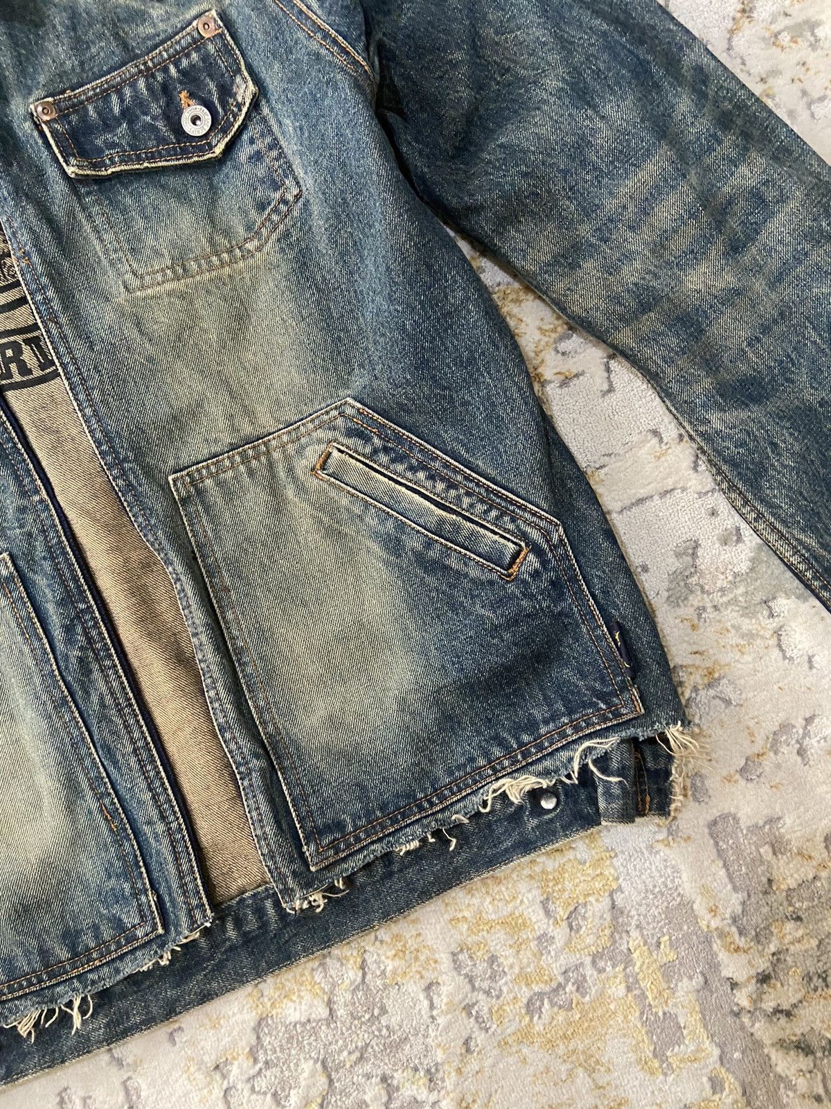 Japanese Brand × Other denim Flip The Script vintage style denim grunge Size US M / EU 48-50 / 2 - 4 Thumbnail