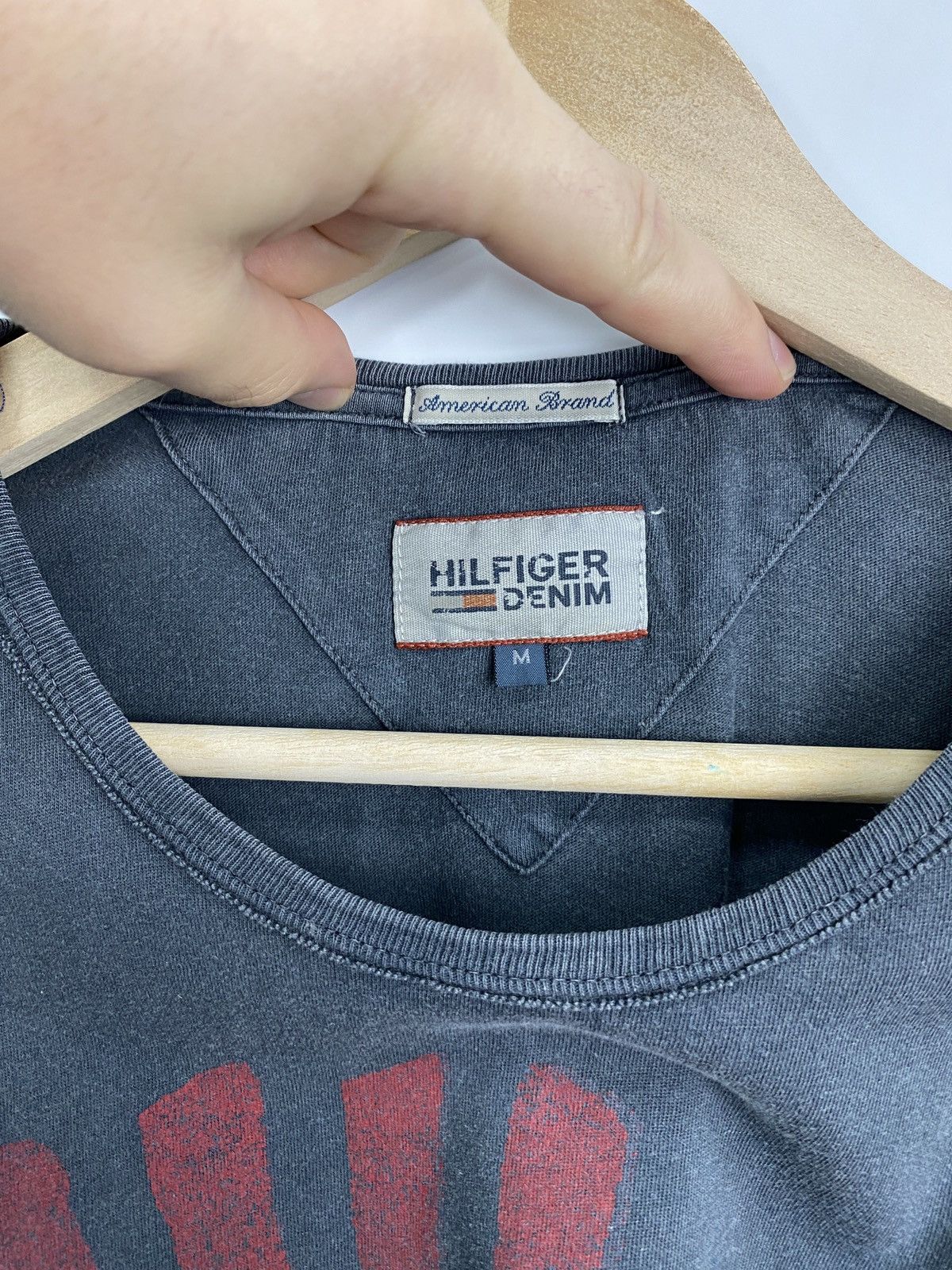 Tommy Hilfiger × Vintage 🇺🇸 Vintage Y2K Tommy Hilfiger Abraham Lincoln Archive T-Shirt Size US M / EU 48-50 / 2 - 5 Thumbnail