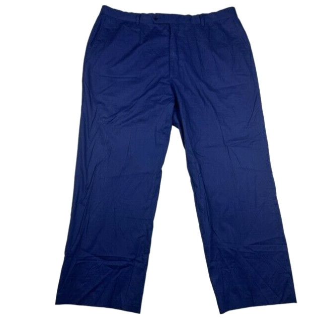 Zelos Mens Blue Slash Pockets Straight Leg Activewear Track Pants Size XL