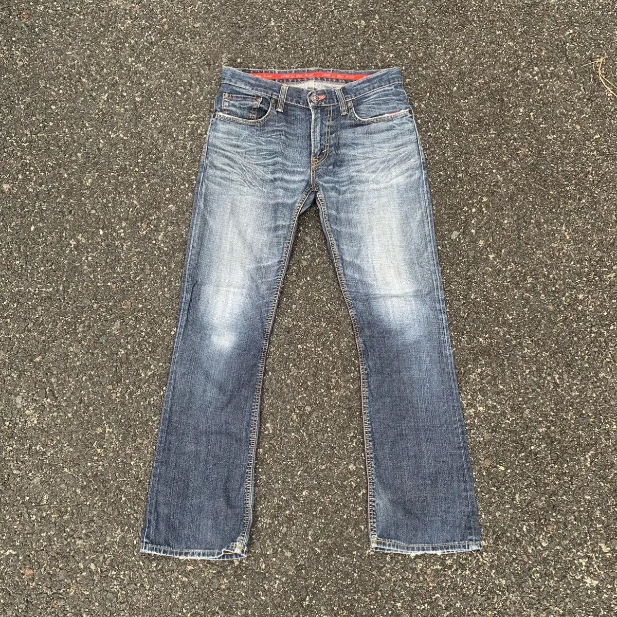 Pro Edge Vintage Edwin 512 Jeans 34x31 Mini Flare Denim Bootcut Pants Size US 34 / EU 50 - 1 Thumbnail