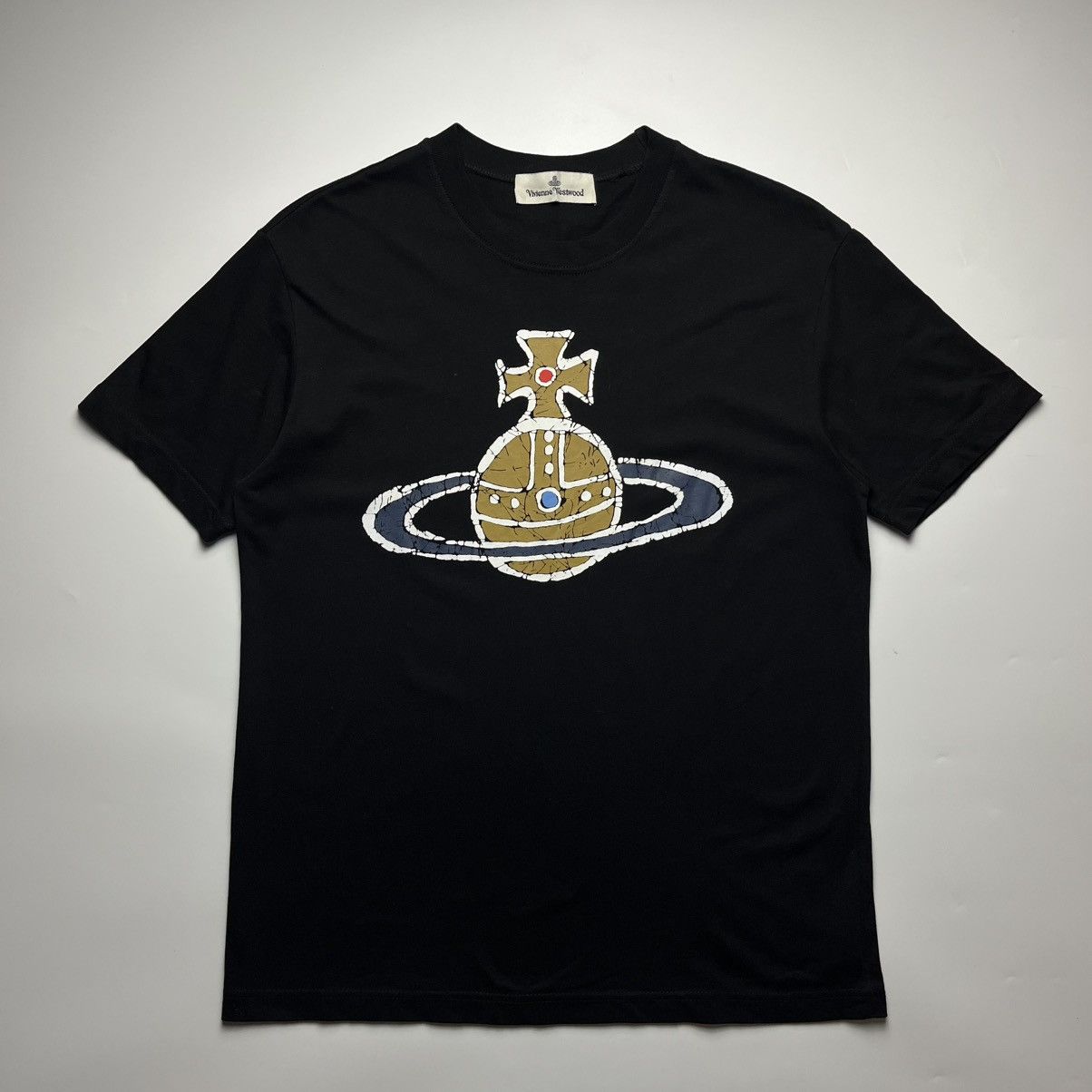 Vivienne Westwood Vivienne Westwood Spray Orb Classic T-Shirt Size US S / EU 44-46 / 1 - 1 Thumbnail