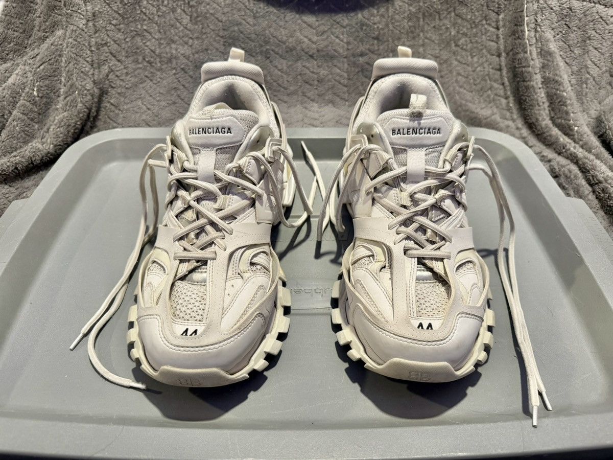 Balenciaga White Balenci Tracks Size US 11 / EU 44 - 1 Thumbnail