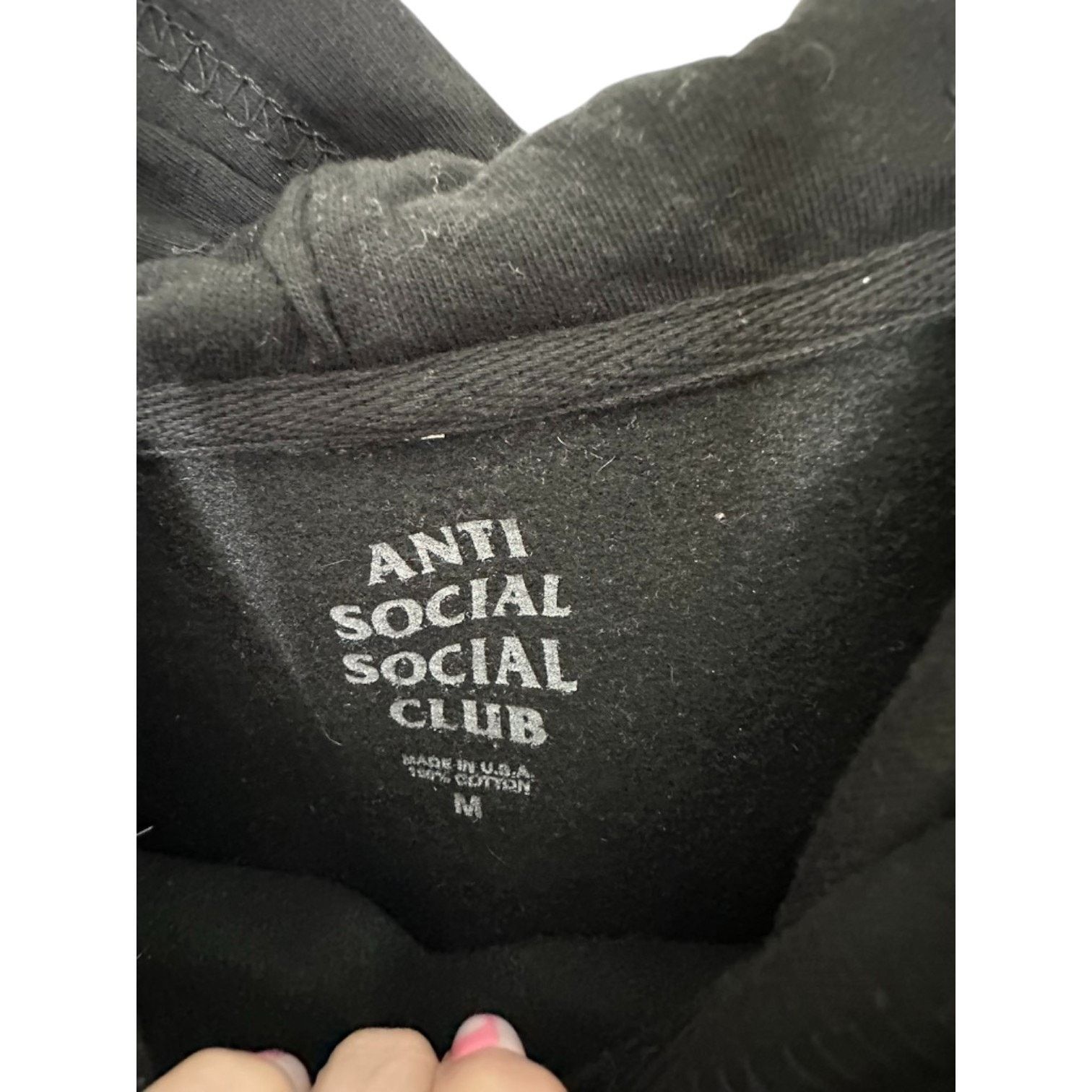 Anti Social Social Club Anti Social Social Club Love Reading Negative Reviews Hoodie Size US M / EU 48-50 / 2 - 4 Thumbnail