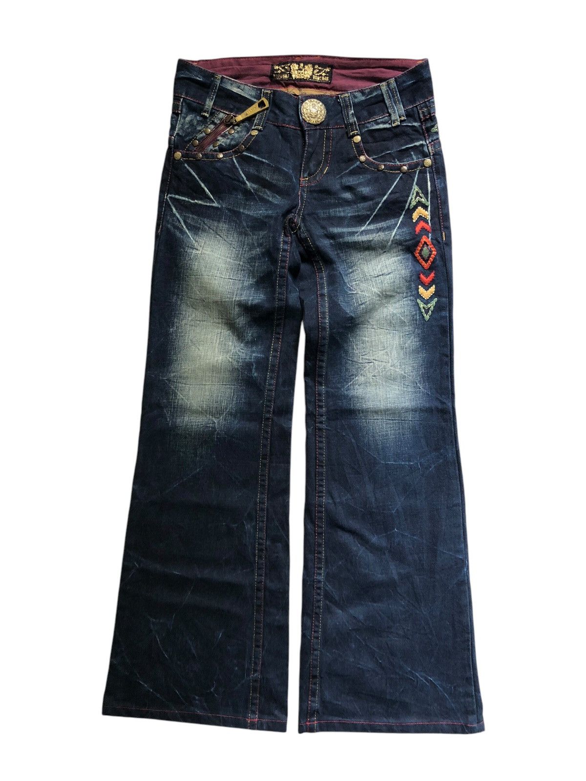 If Six Was Nine Riobera low rise flare jeans Size US 30 / EU 46 - 3 Thumbnail