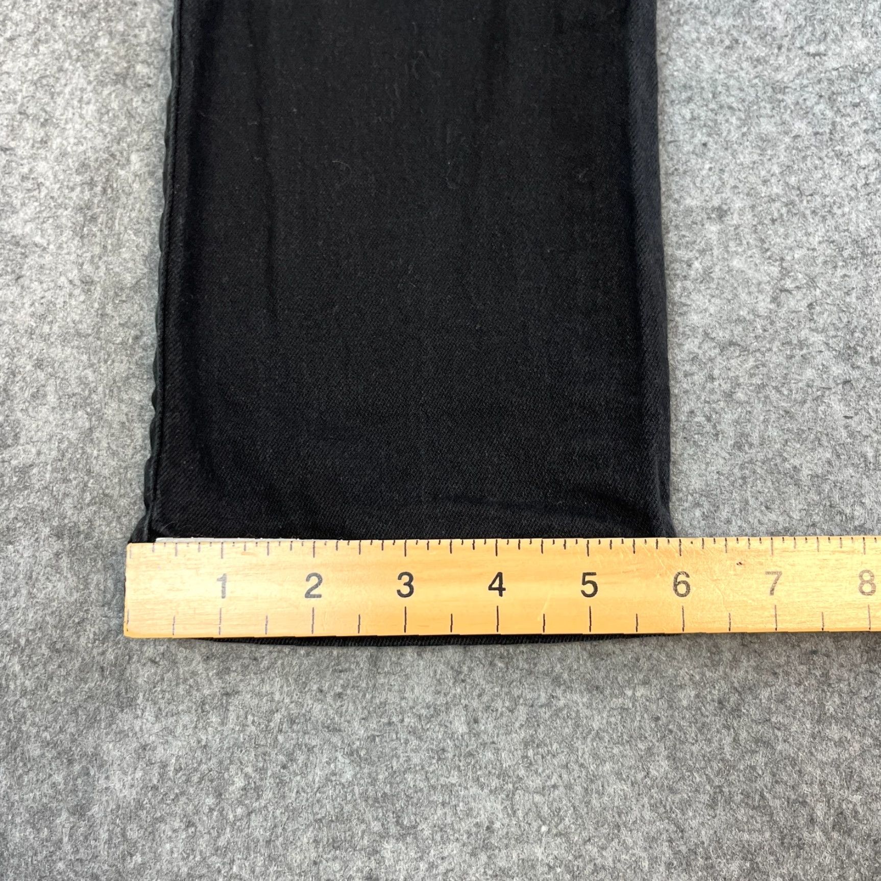 Armani Exchange Armani Exchange Jeans Mens Slim Biker 32 32 Dark Black Stretch Moto Denim Tapered 5-Pocket Size US 32 / EU 48 - 3 Thumbnail