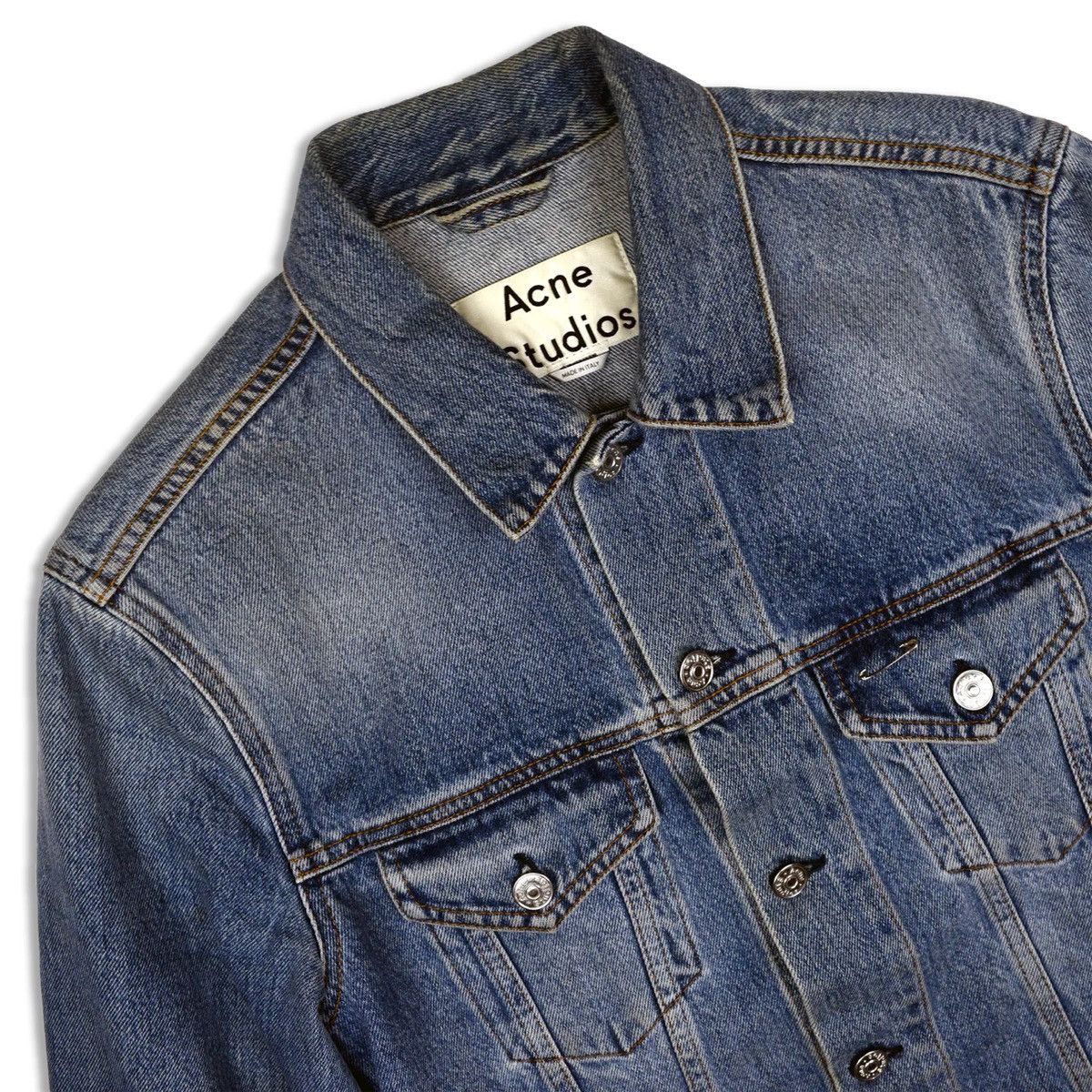 Acne Studios Acne Studios Who Mid Vintage Denim Jacket Size US S / EU 44-46 / 1 - 4 Thumbnail
