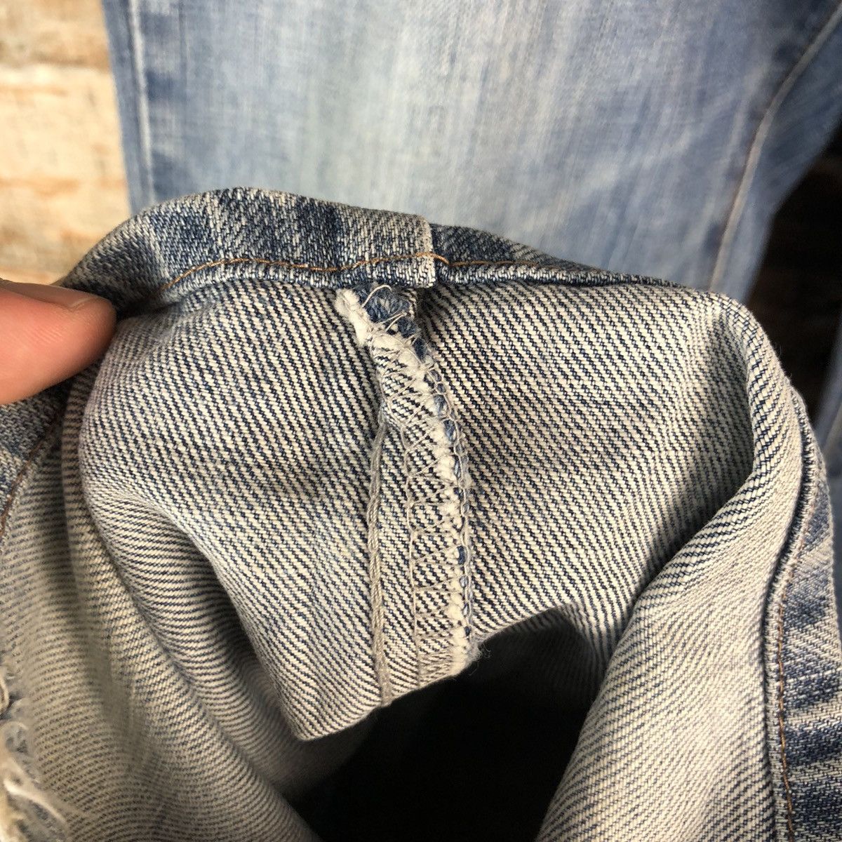 Edwin DL Edwin Japan vintage Blue Denim Pants #C186 Size US 33 - 9 Thumbnail