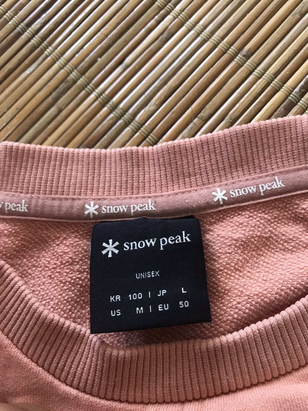 Snow Peak Snow peak sweatshirt Size US L / EU 52-54 / 3 - 5 Thumbnail